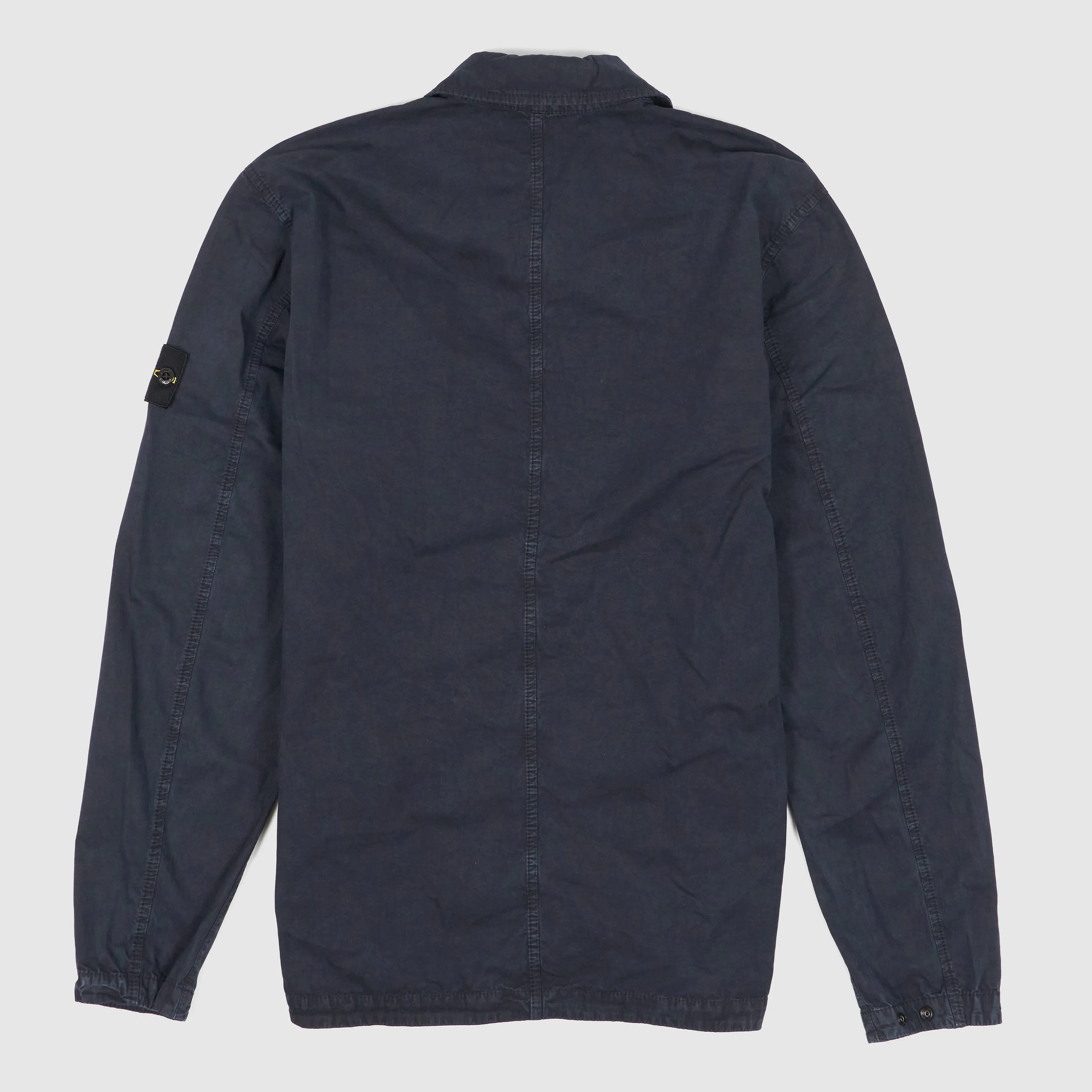 Stone Island Two Zip Closure Garment Dyed Overshirt sold by DeeCee style product image thumbnail 3