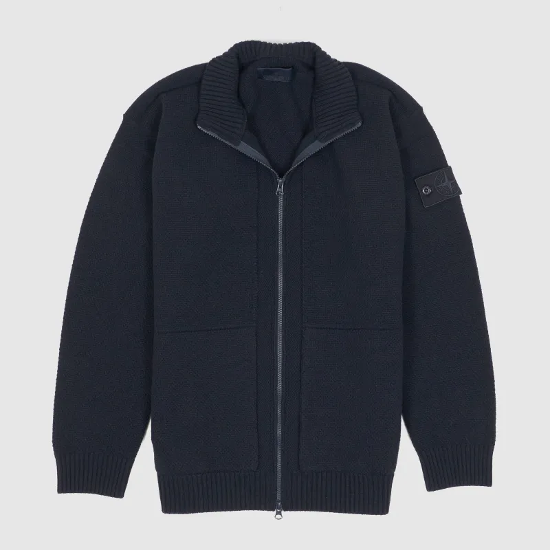 Stone Island Ghost Piece Two -Way Zip Sweater Cardigan sold by DeeCee style