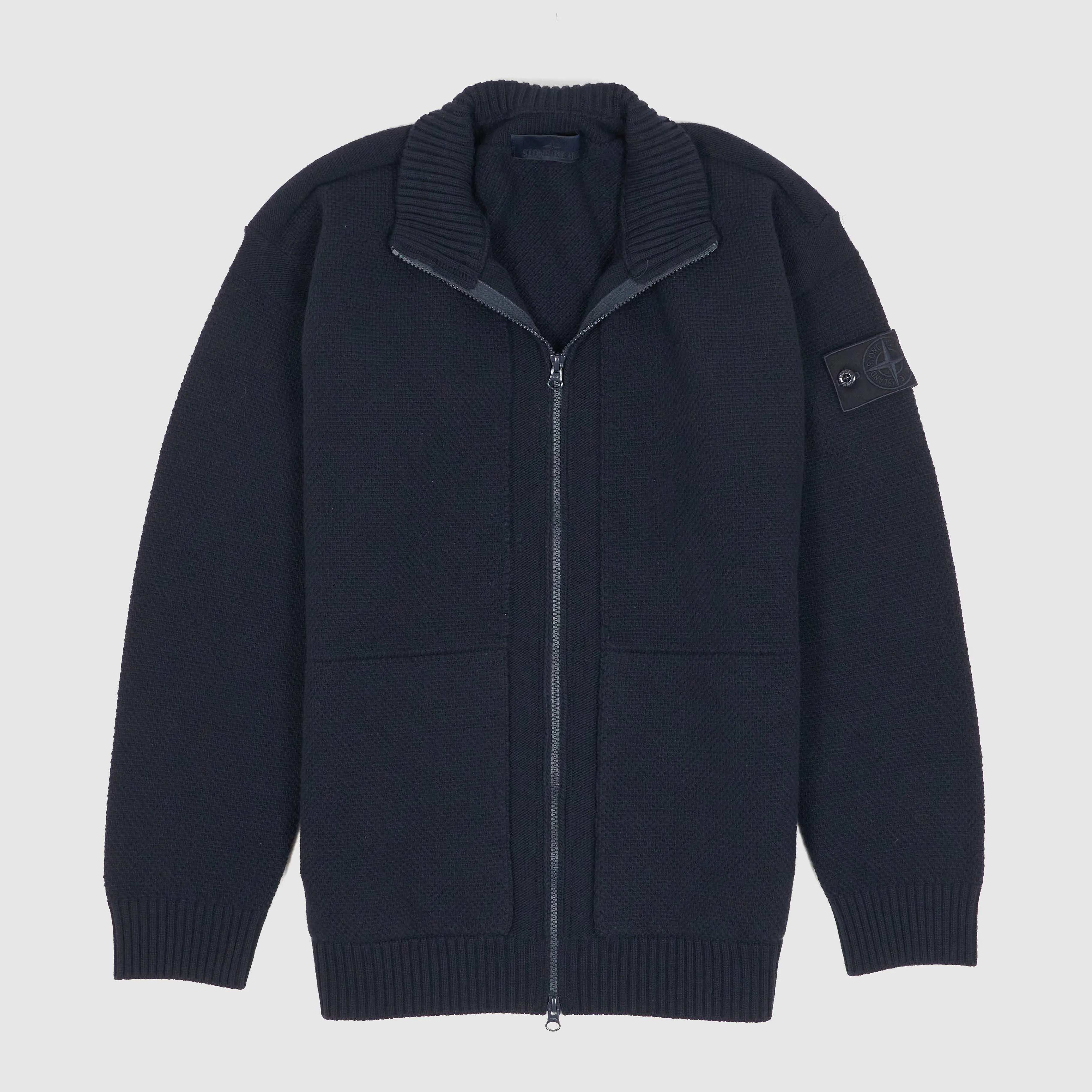 Stone Island Ghost Piece Two -Way Zip Sweater Cardigan sold by DeeCee style