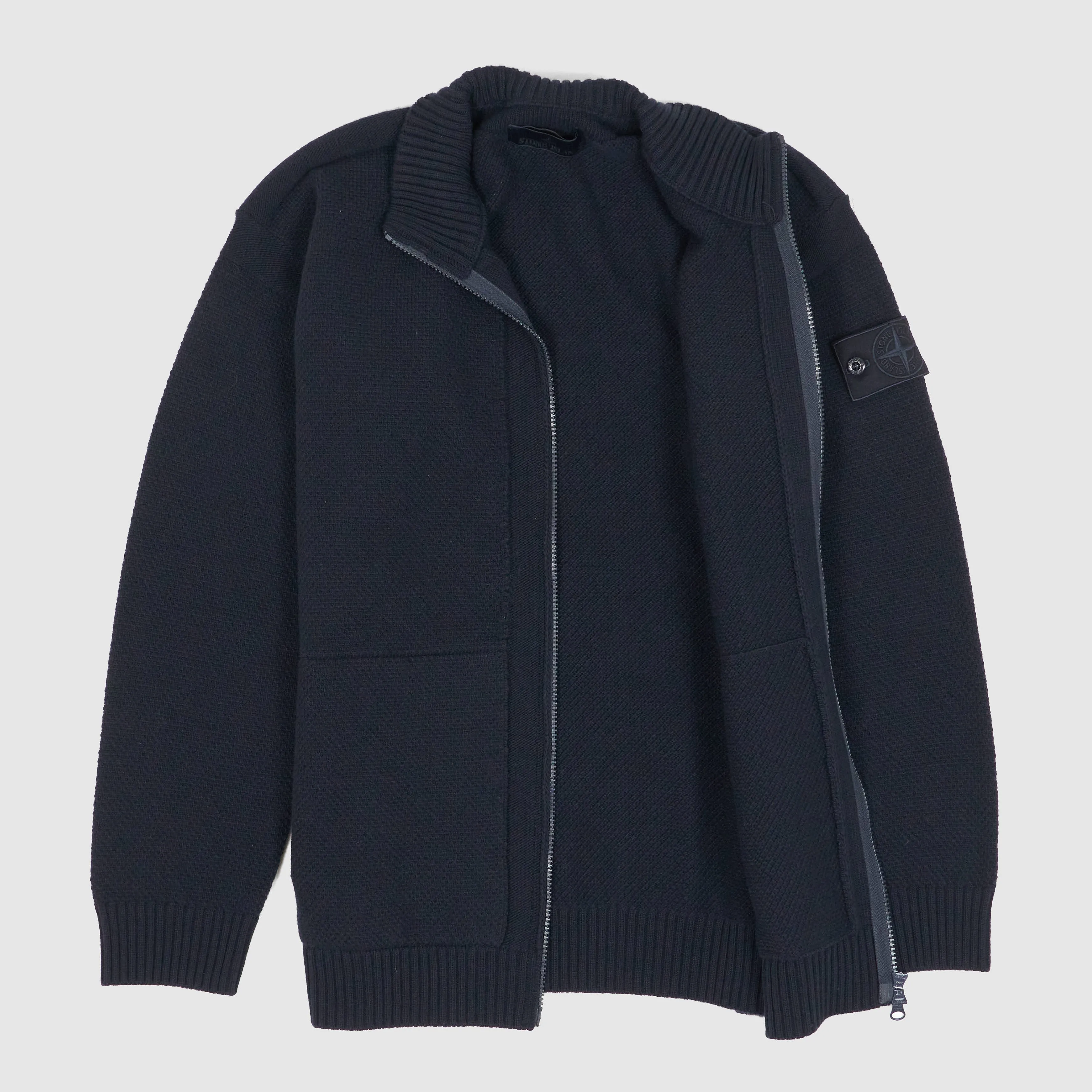 Stone Island Ghost Piece Two -Way Zip Sweater Cardigan sold by DeeCee style product image thumbnail 2