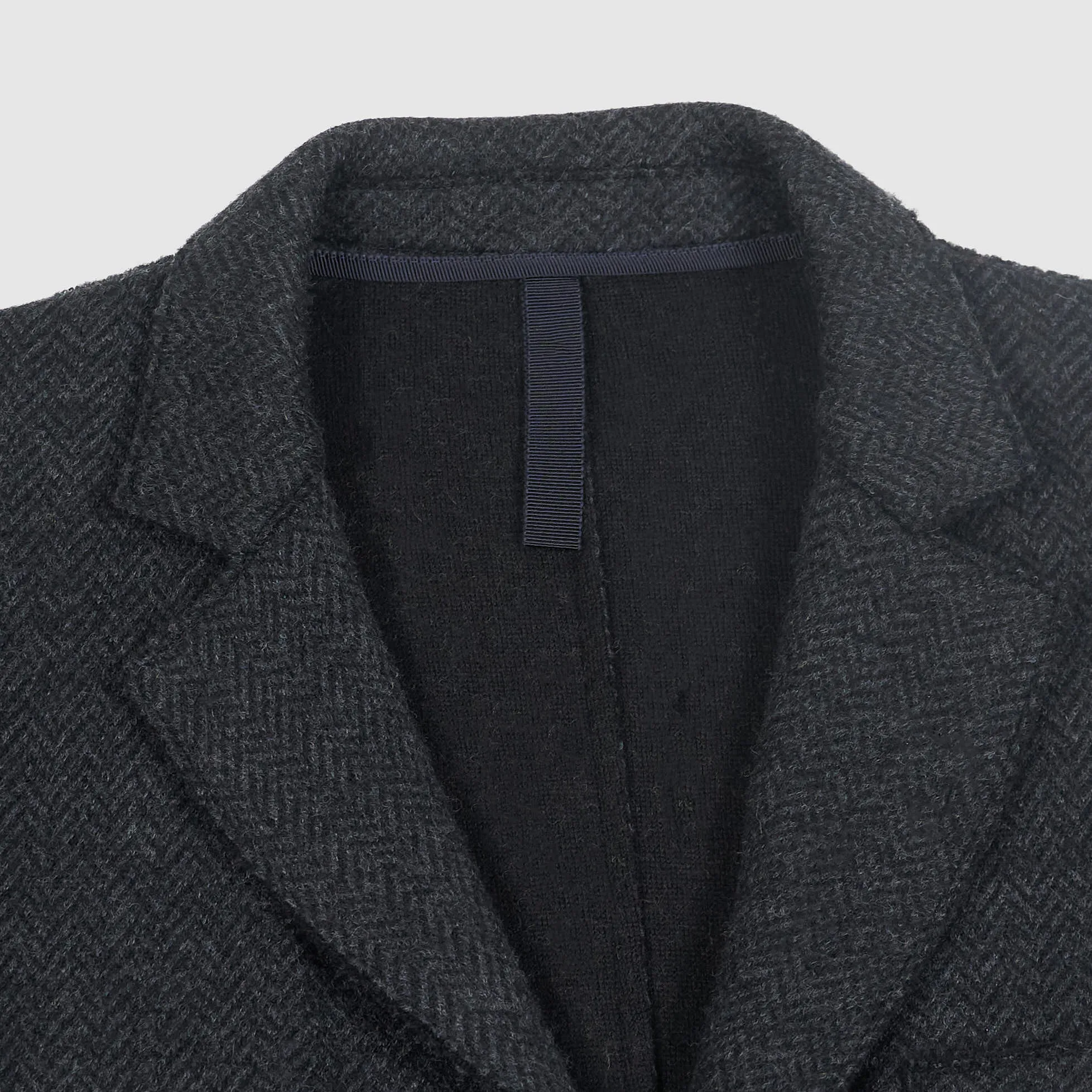 Harris Wharf London Single Breasted Wool Fleece Coat sold by DeeCee style product image thumbnail 4