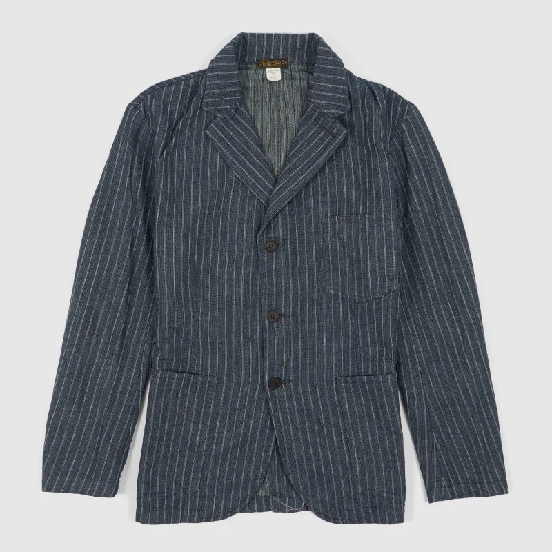 Double RL Westbrook Unconstructed Herringbone Sport Blazer sold by DeeCee style