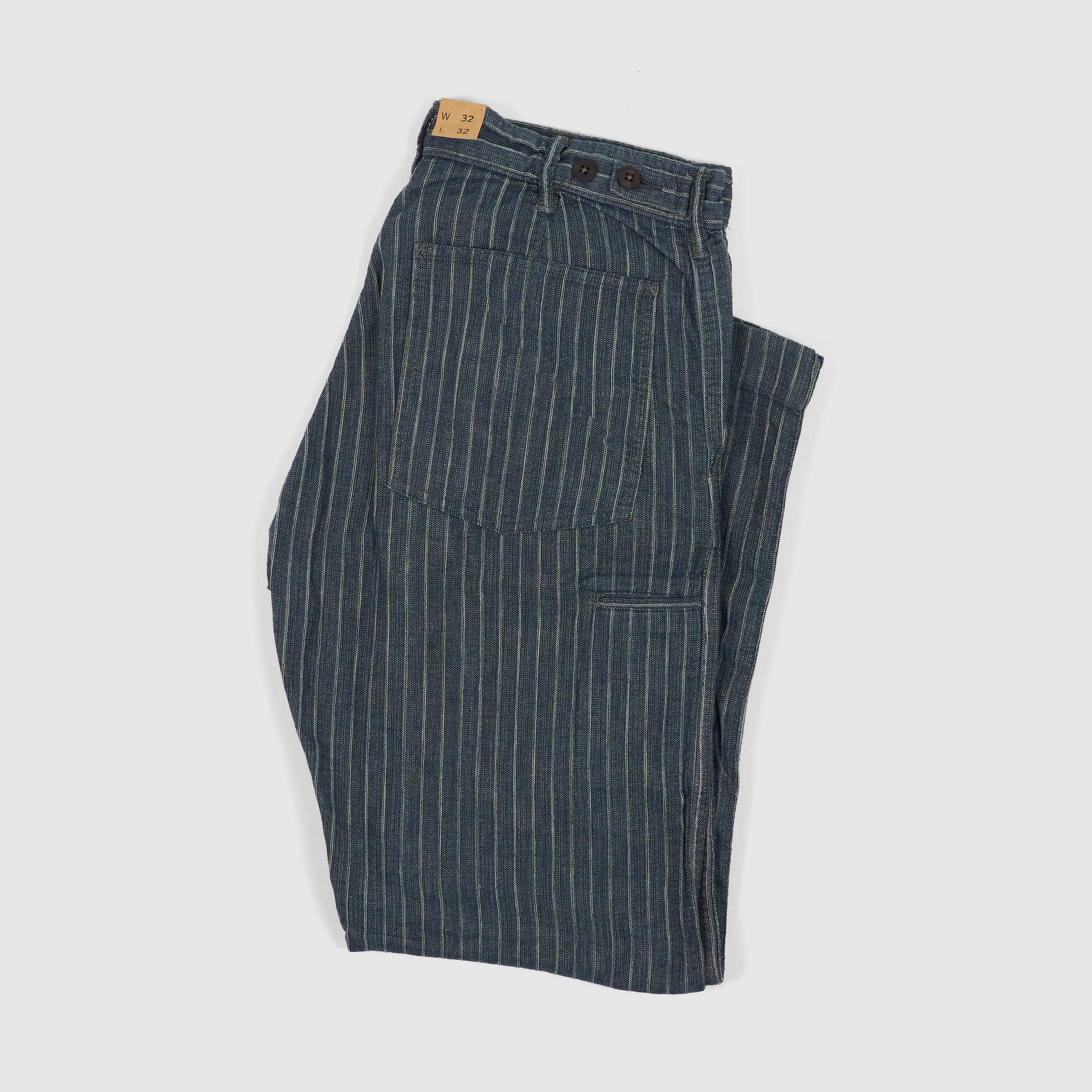 Double RL Westbrook Pinstripe Herringbone Pants sold by DeeCee style product image thumbnail 3