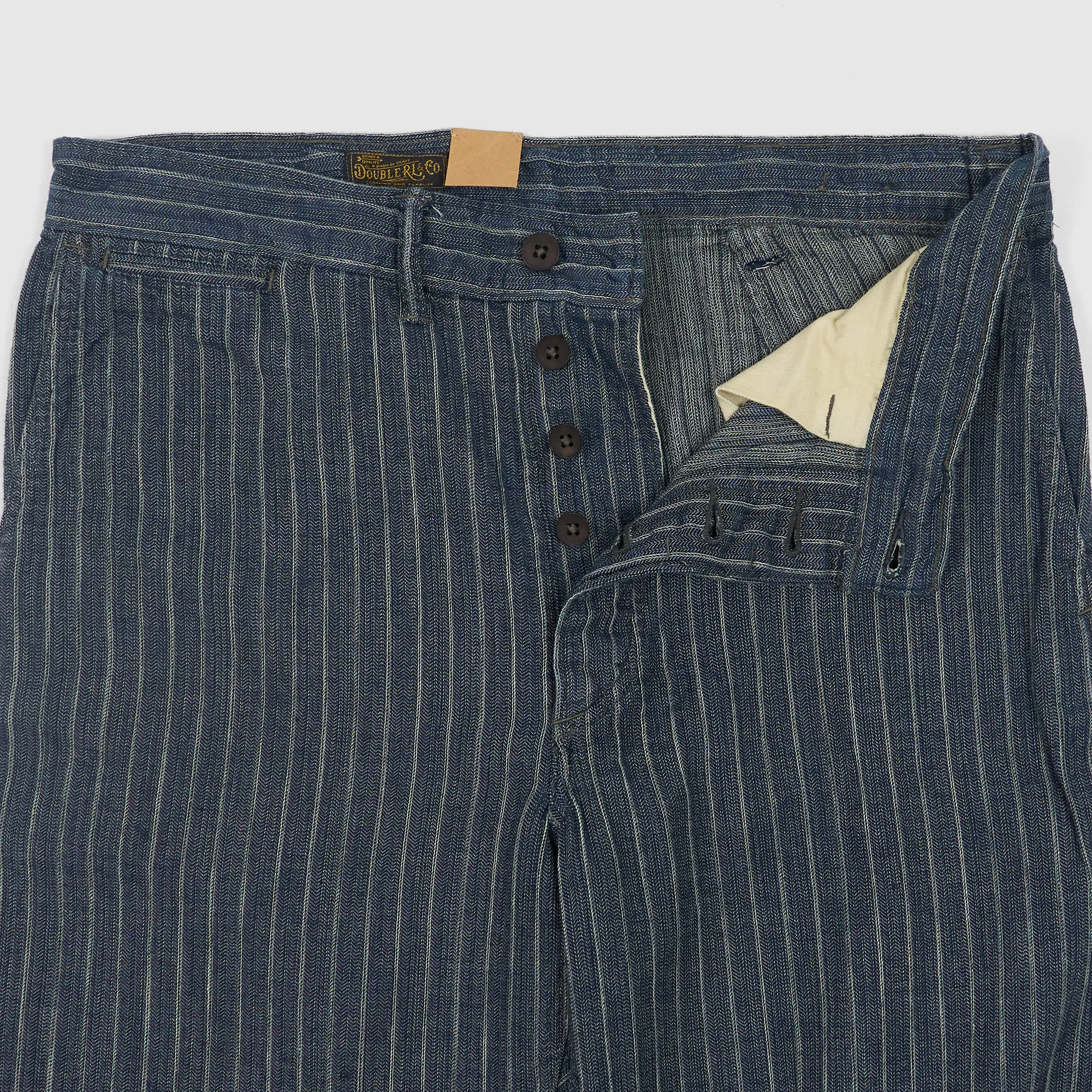 Double RL Westbrook Pinstripe Herringbone Pants sold by DeeCee style product image thumbnail 4