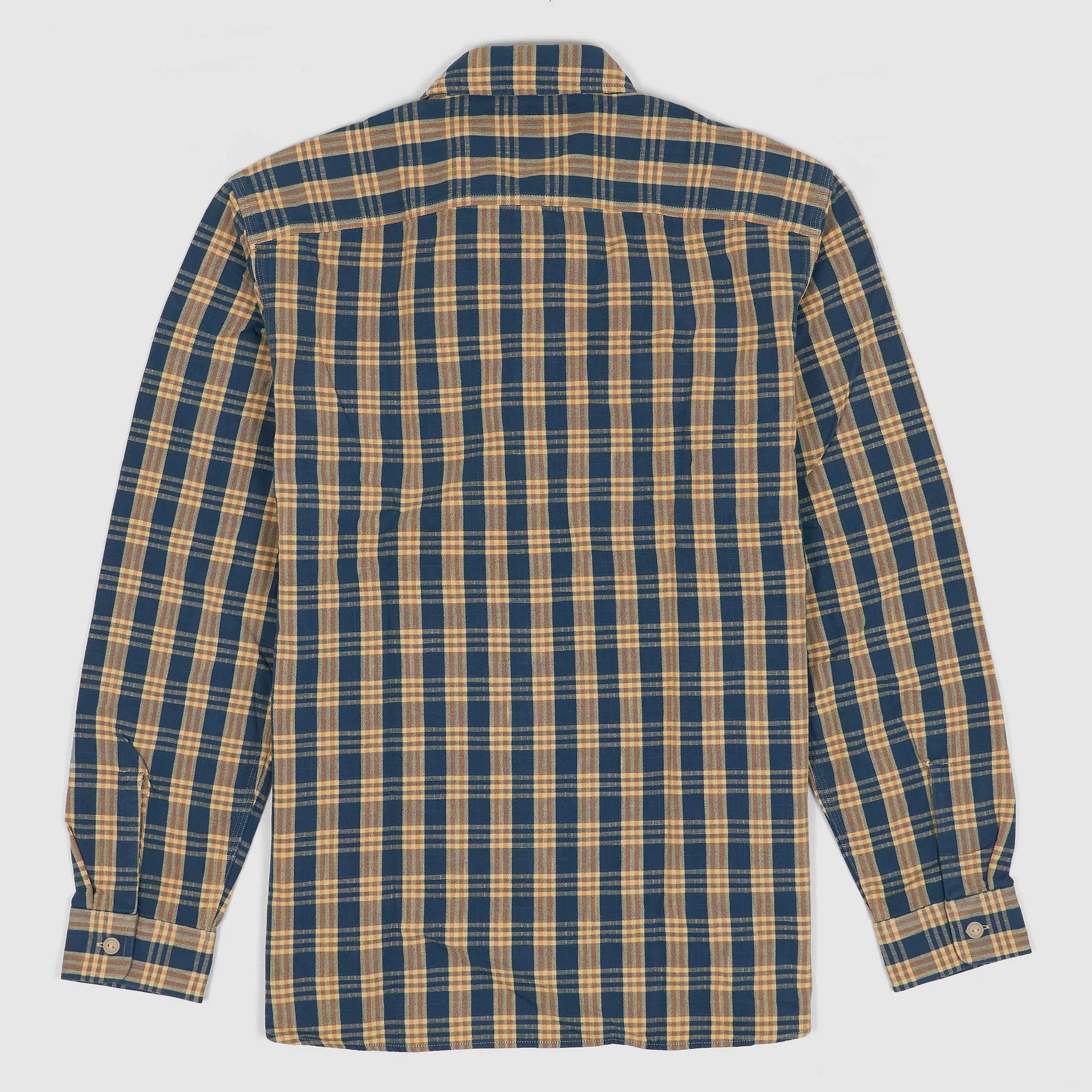 Double RL Long Woven Plaid Work Overshirt sold by DeeCee style product image thumbnail 2