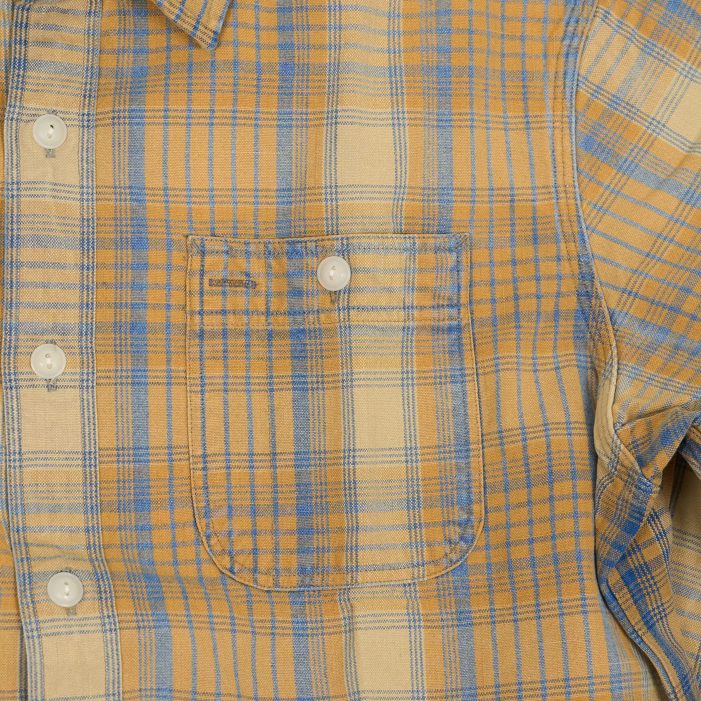 Double RL Long Sleeve Plaid Workshirt sold by DeeCee style product image thumbnail 4