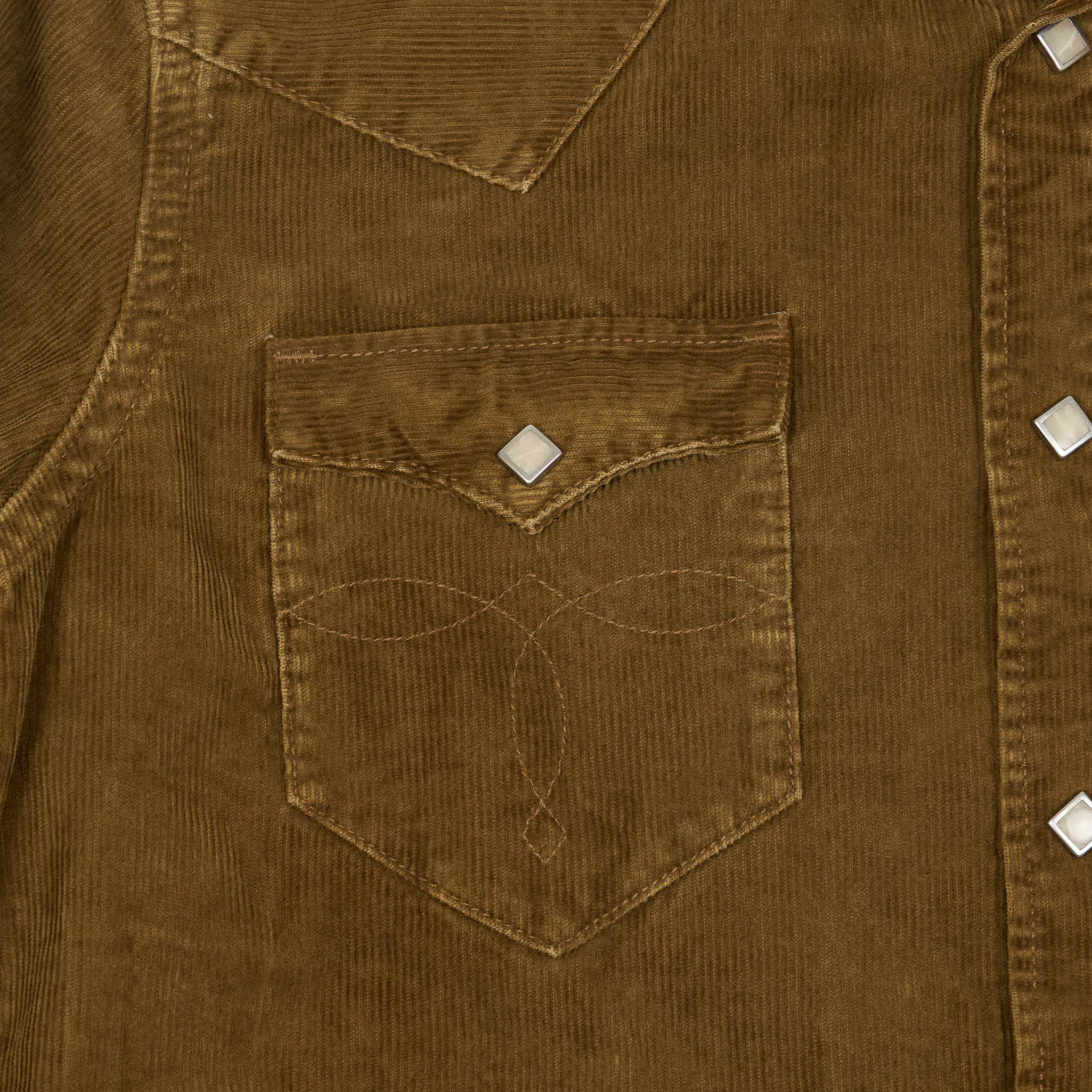 Double RL Long Sleeve Buffalo Corduroy Western Shirt sold by DeeCee style product image thumbnail 5