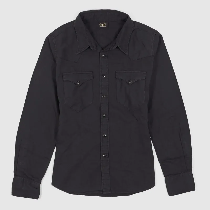 Double RL Ladies Twill  Western Shirt sold by DeeCee style