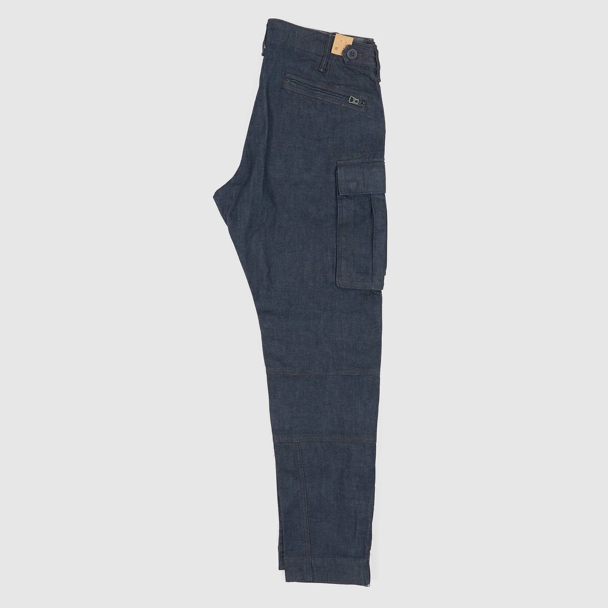 Double RL Ladies Stretch Skinny Indigo Denim Cargo Pants sold by DeeCee style product image thumbnail 2