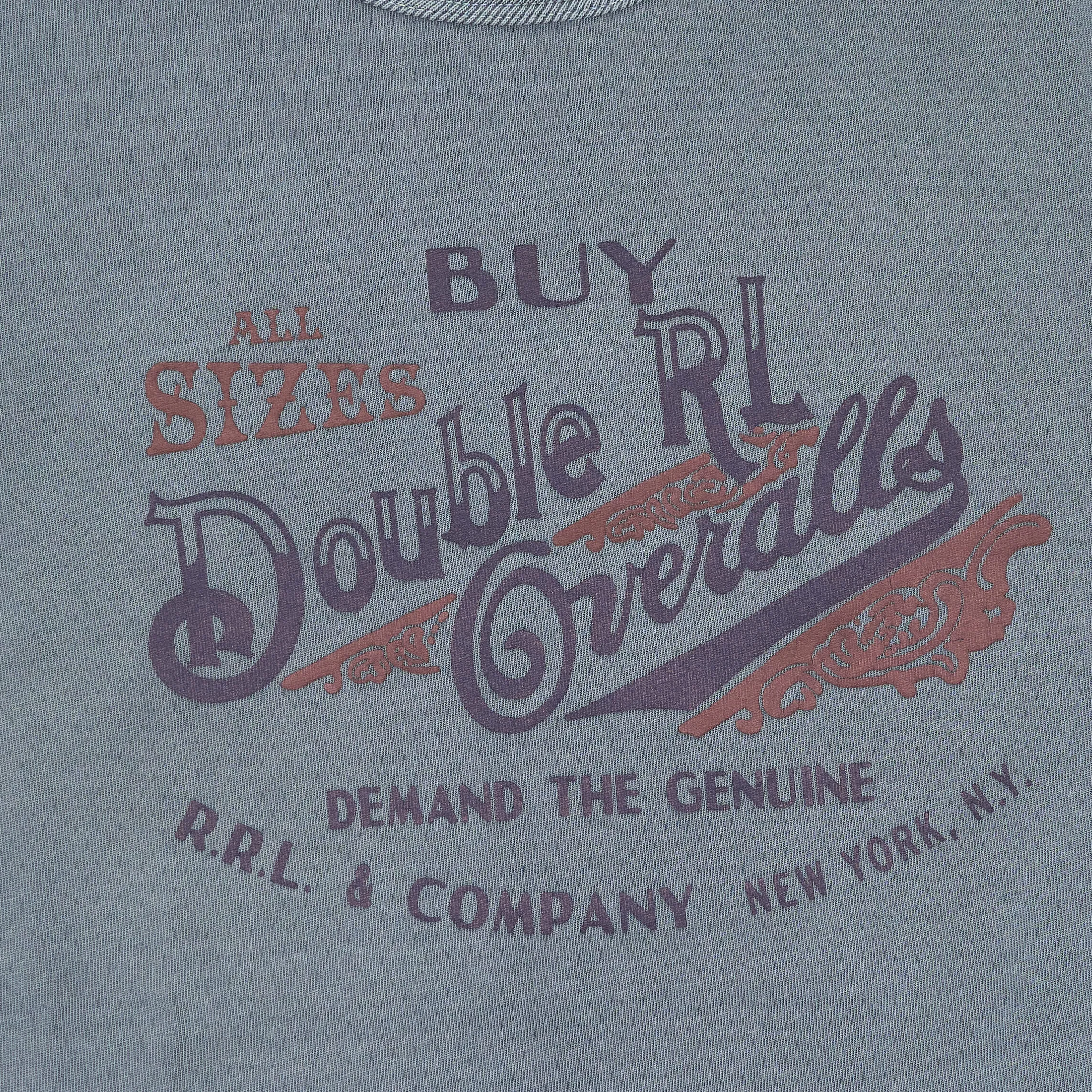 Double RL Overalls Crew Neck T-Shirt sold by DeeCee style product image thumbnail 3