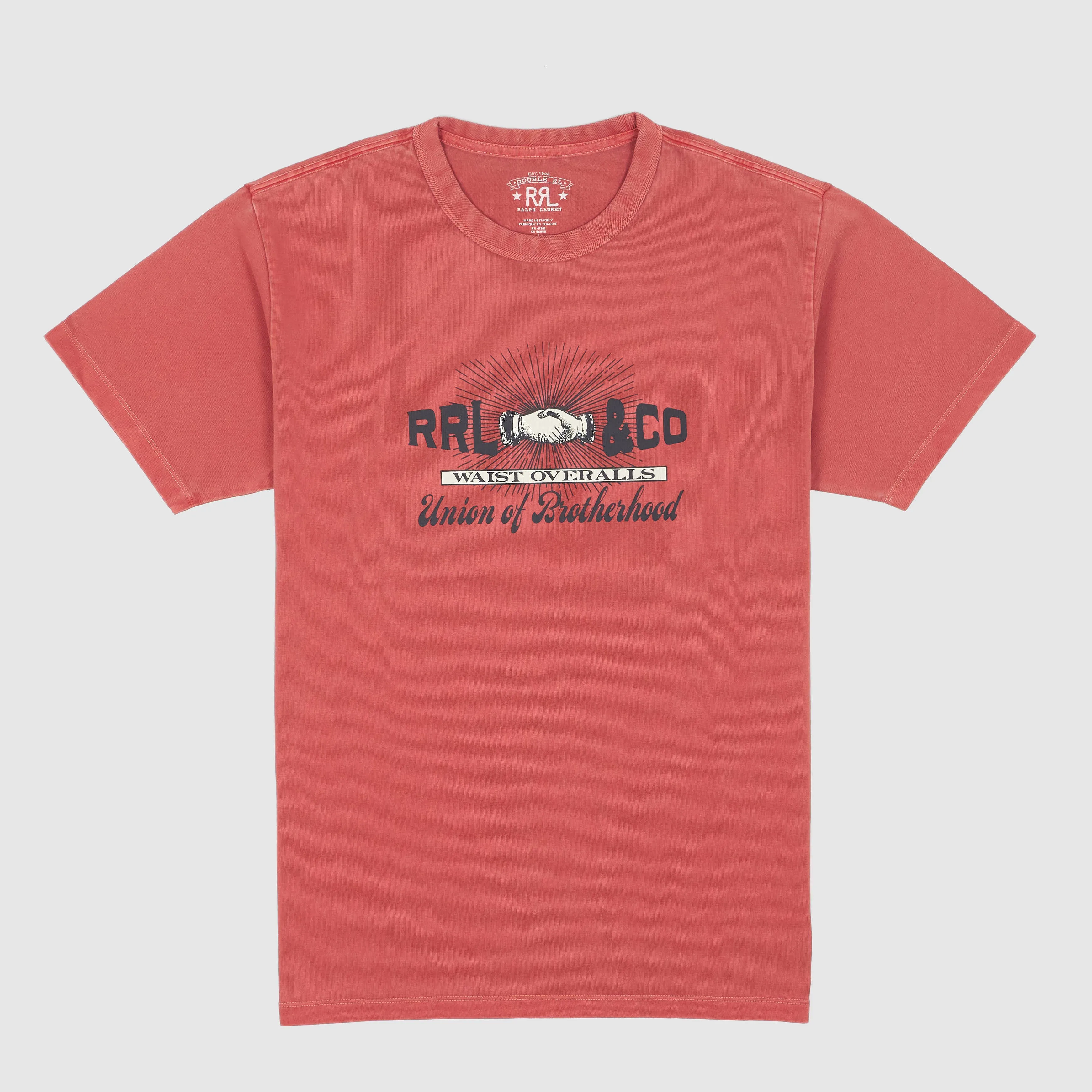 Double RL Union of Brotherhood Crew Neck T-Shirt sold by DeeCee style