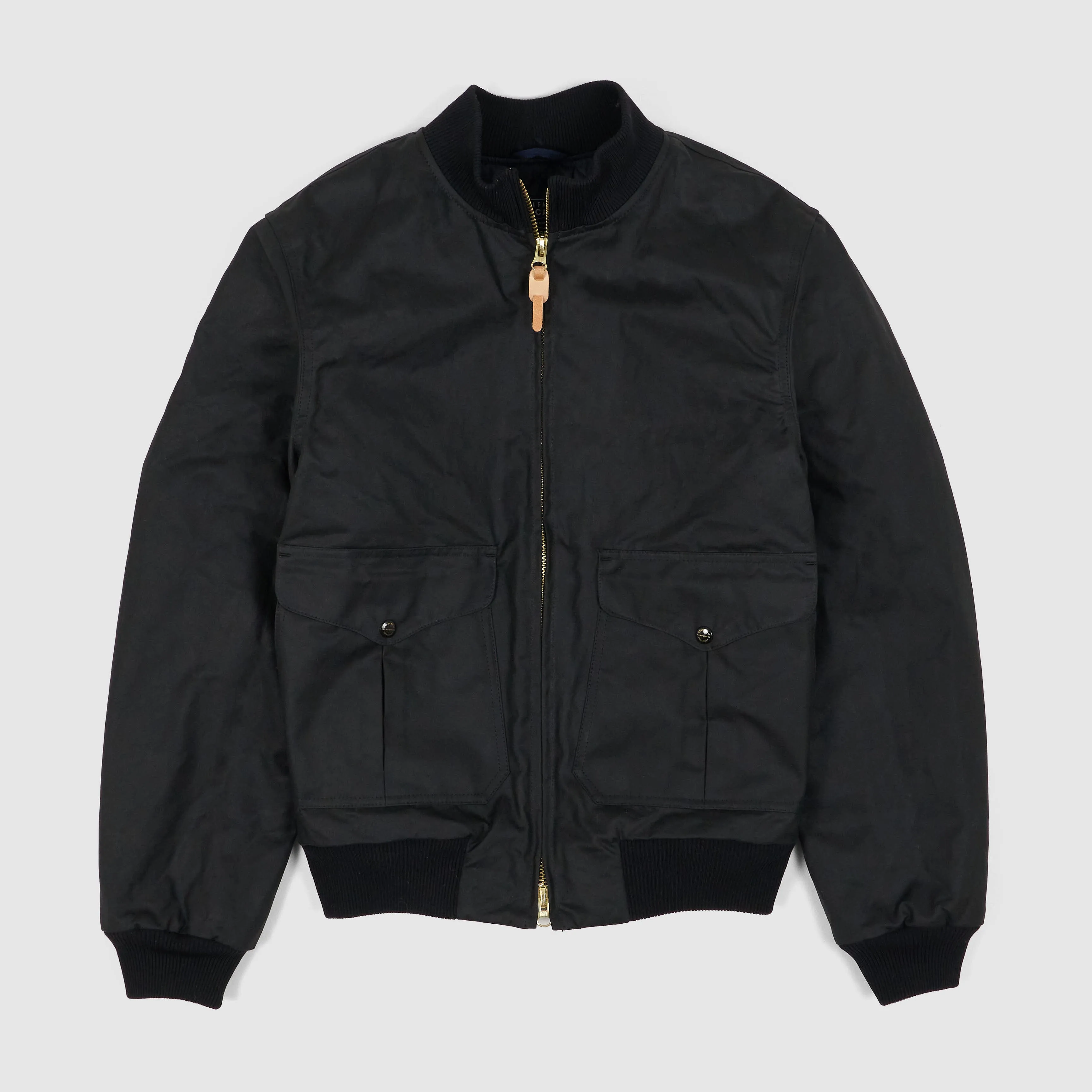 Manifattura Ceccarelli Waxed Bomber Jacket sold by DeeCee style product image thumbnail 3