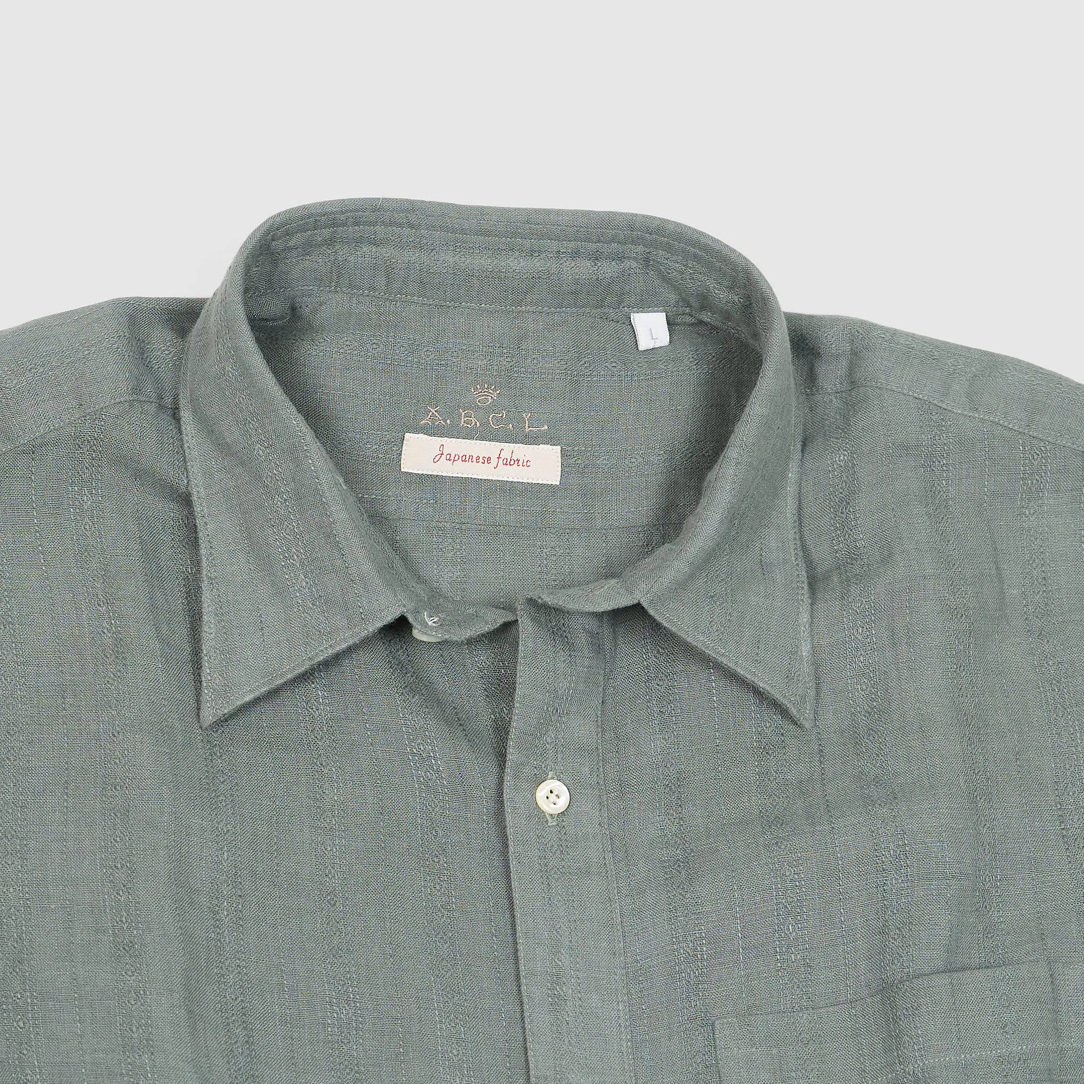 A.B.C.L Long Sleeve Studio Linen Woven Pattern Shirt sold by DeeCee style product image thumbnail 3