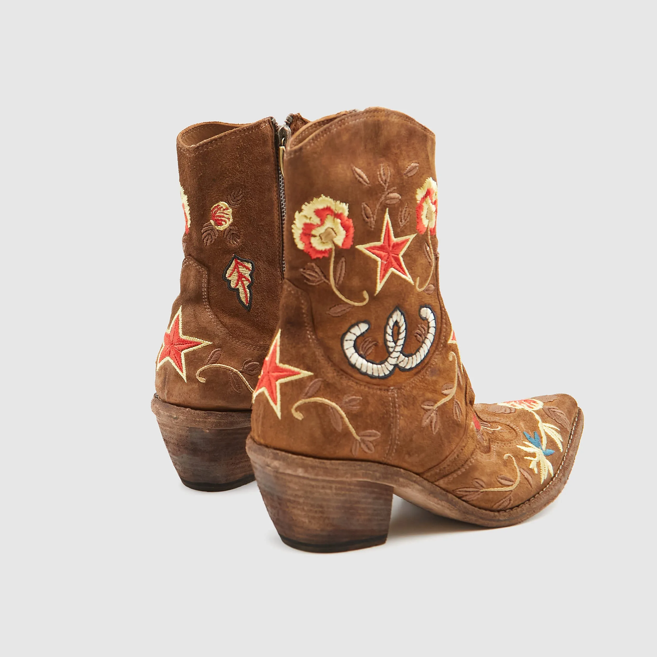 Fauzian Jeunesse Ladies Embroidered Western Ankle Boot sold by DeeCee style product image thumbnail 4