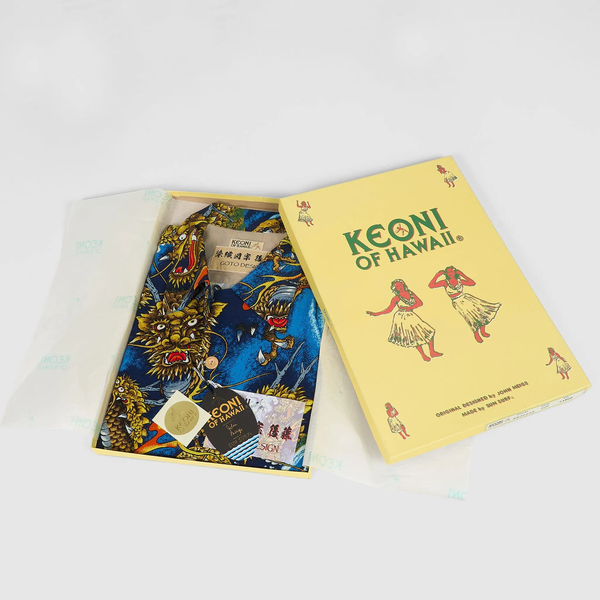 Sun Surf Limited Edition Keoni of HawaiiDragon Short Sleeve Shirt sold by DeeCee style product image thumbnail 2