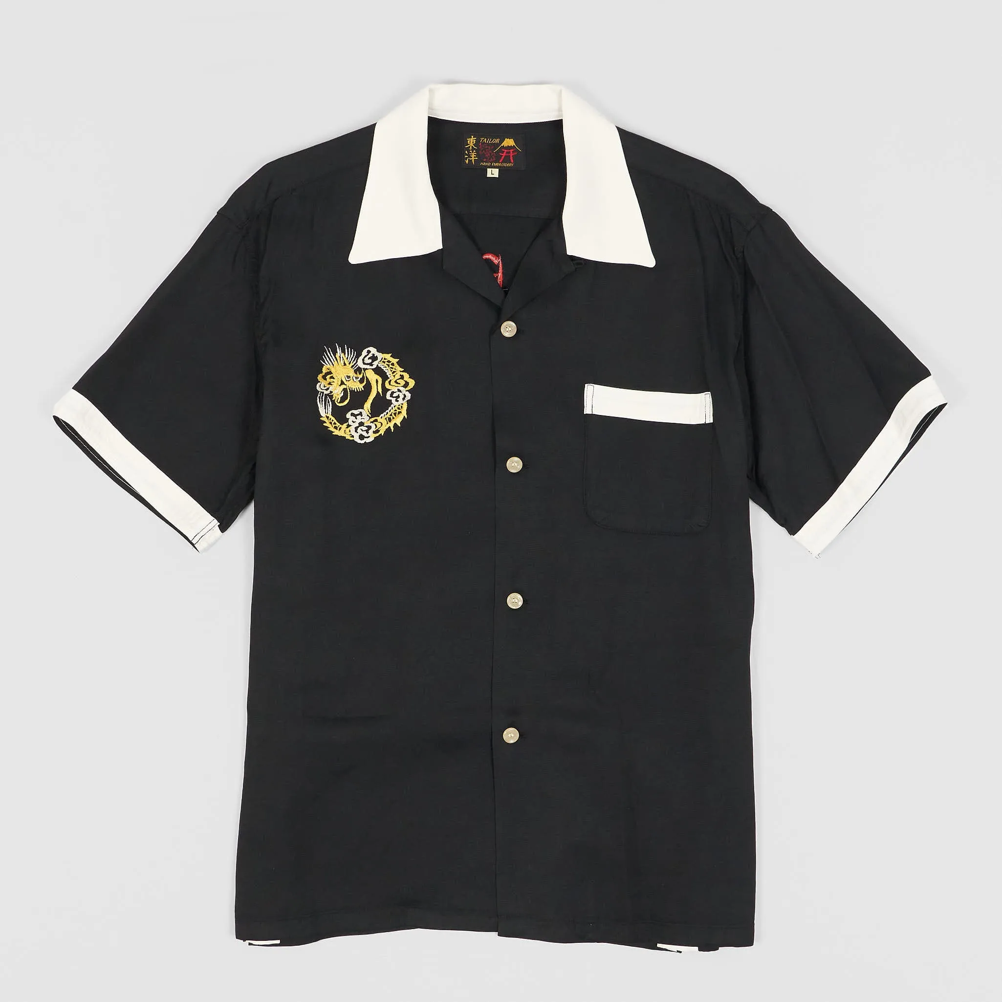 Sun Surf Bowling Tailor Toyo Japan Suka Souvenier Short Sleeve Shirt sold by DeeCee style