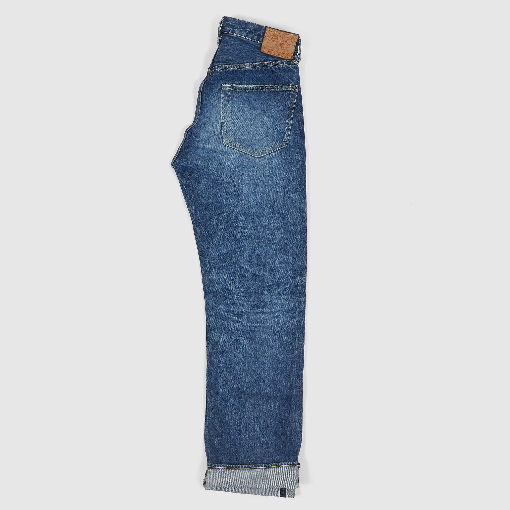 Sugar Cane Heavy Stone Washed Straight leg 1947 Five Pocket Selvage Denim sold by DeeCee style product image thumbnail 2