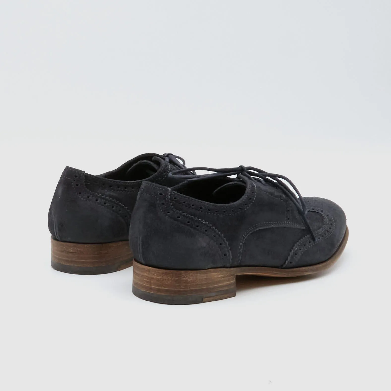 n.d.c. made by hand Ladies Suede Brogues Shoes sold by DeeCee style product image thumbnail 4