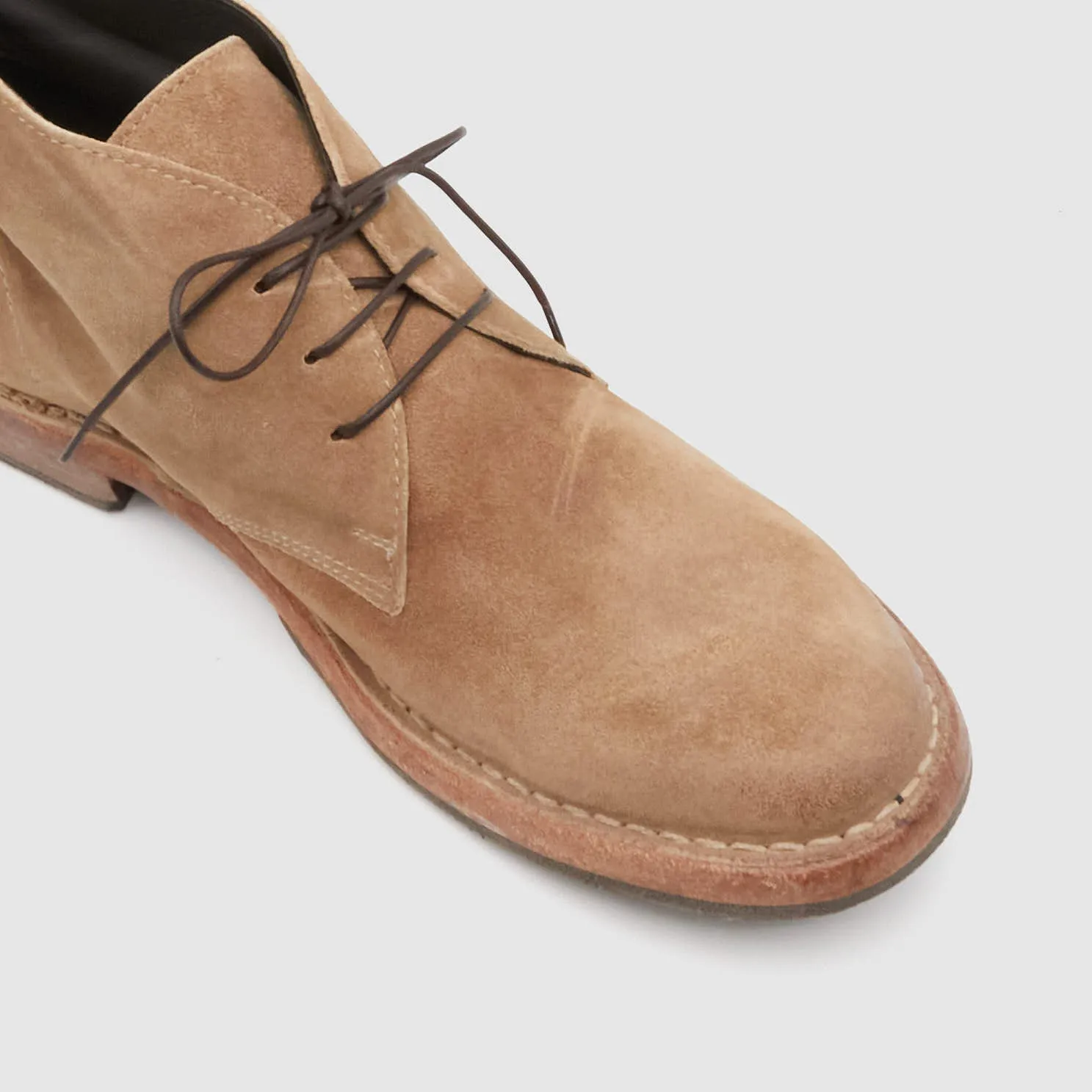 Moma Mens Vintage Treated Leather Chukka Boots sold by DeeCee style product image thumbnail 4