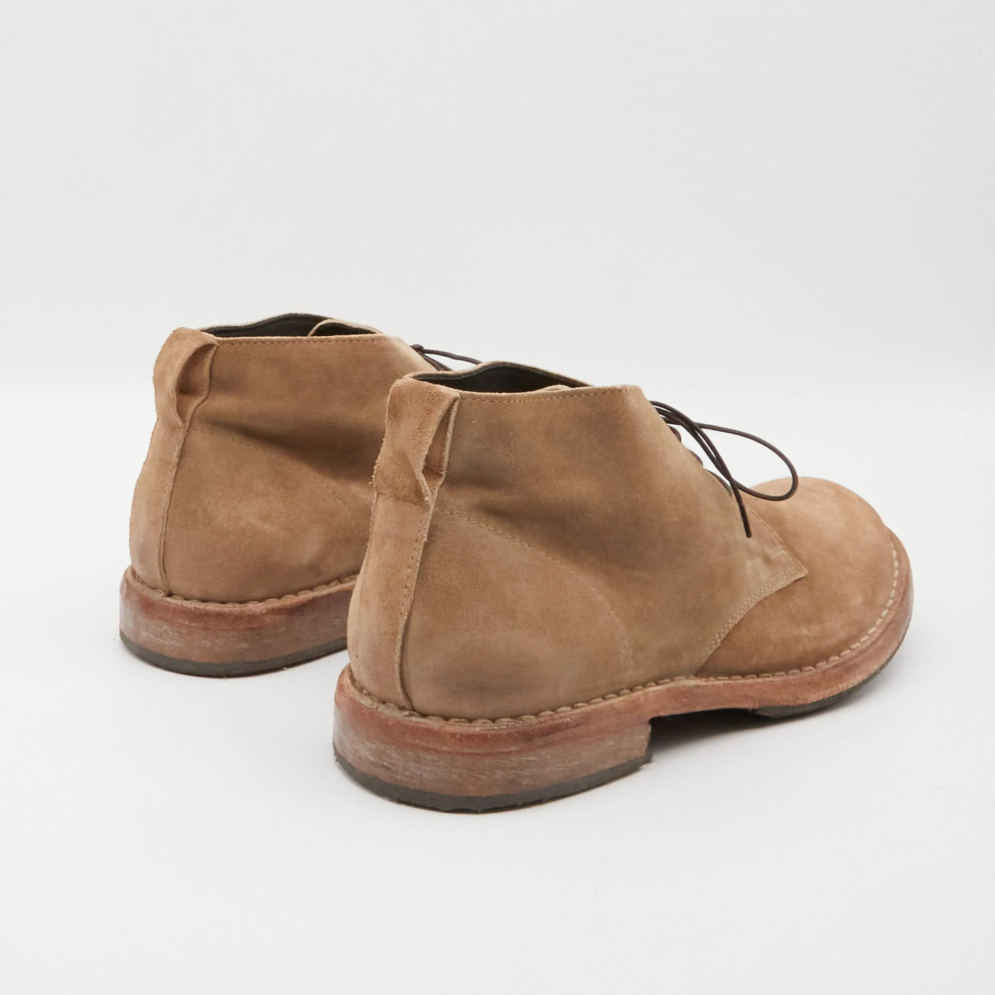 Moma Mens Vintage Treated Leather Chukka Boots sold by DeeCee style product image thumbnail 3
