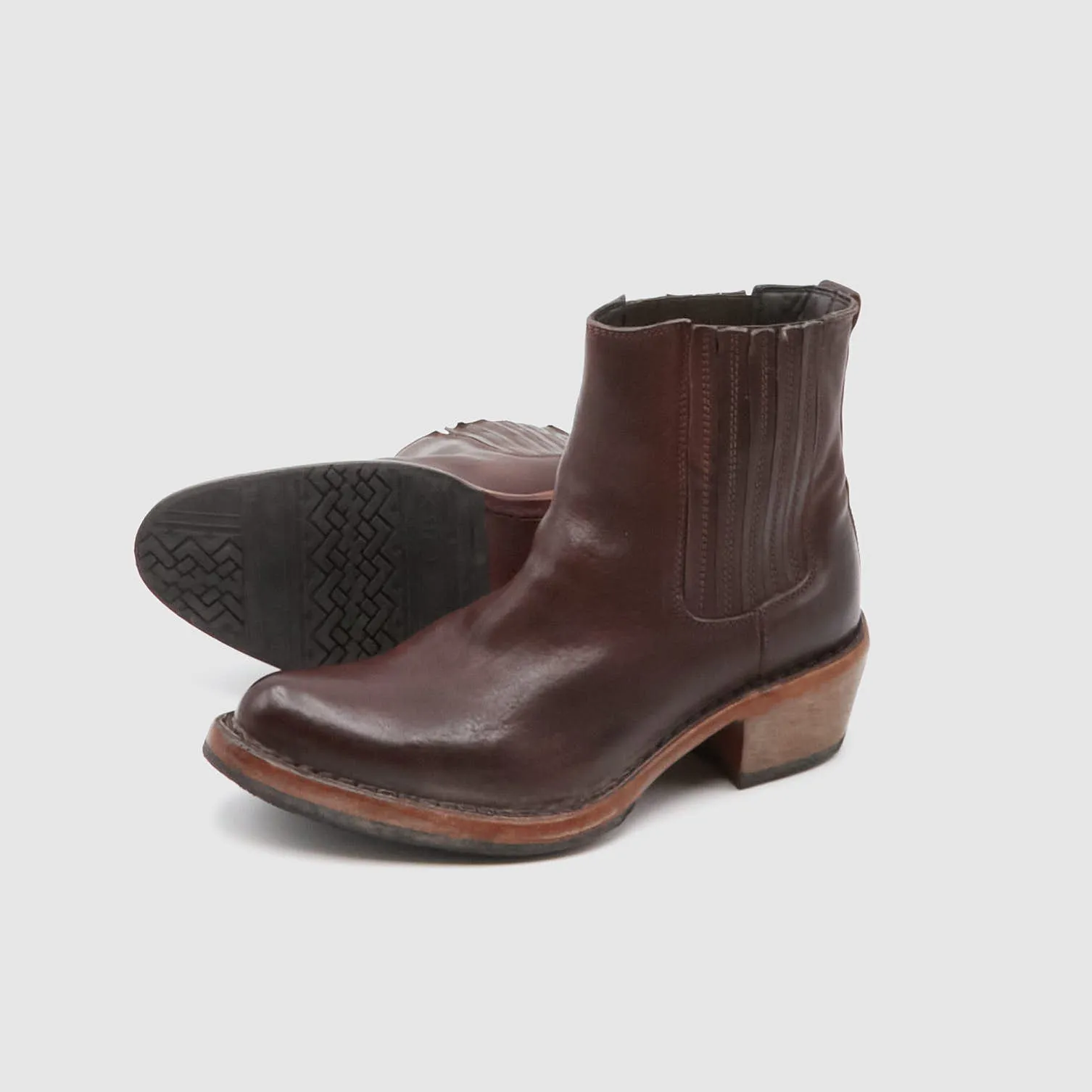 Moma Ladies Pointy Western Inspired Low Boots sold by DeeCee style product image thumbnail 2