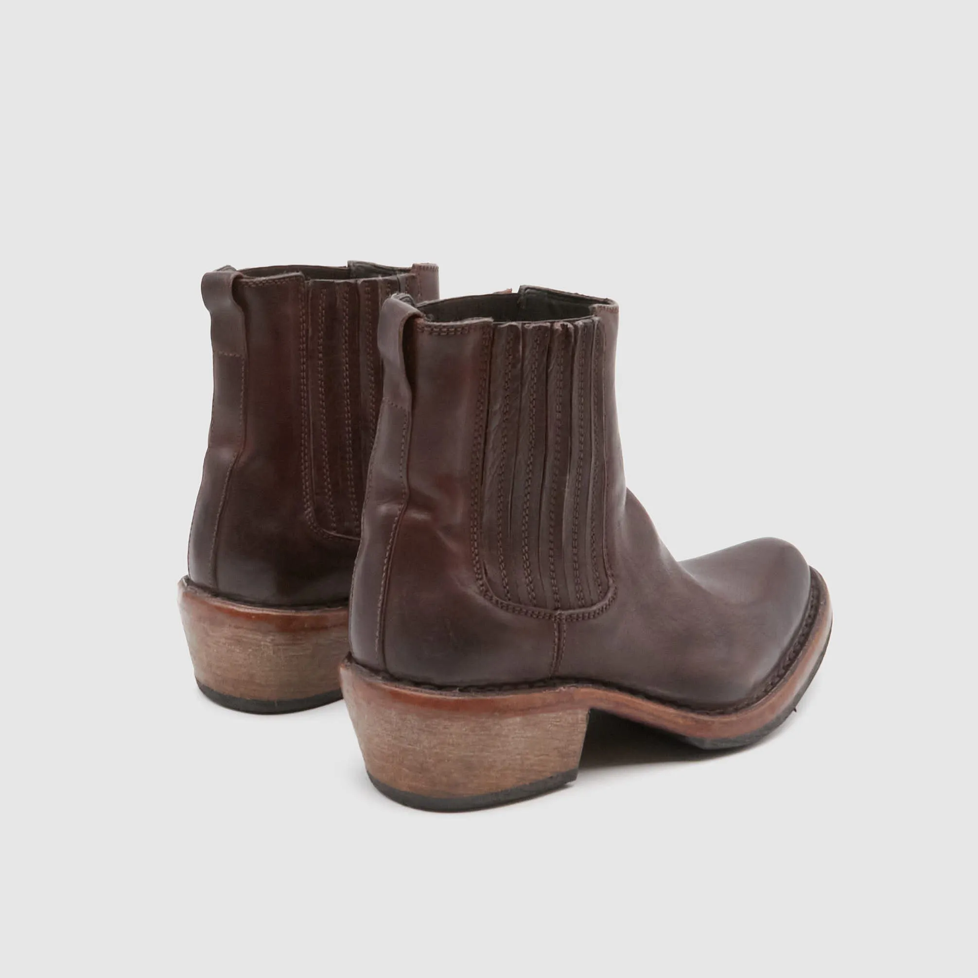 Moma Ladies Pointy Western Inspired Low Boots sold by DeeCee style product image thumbnail 4