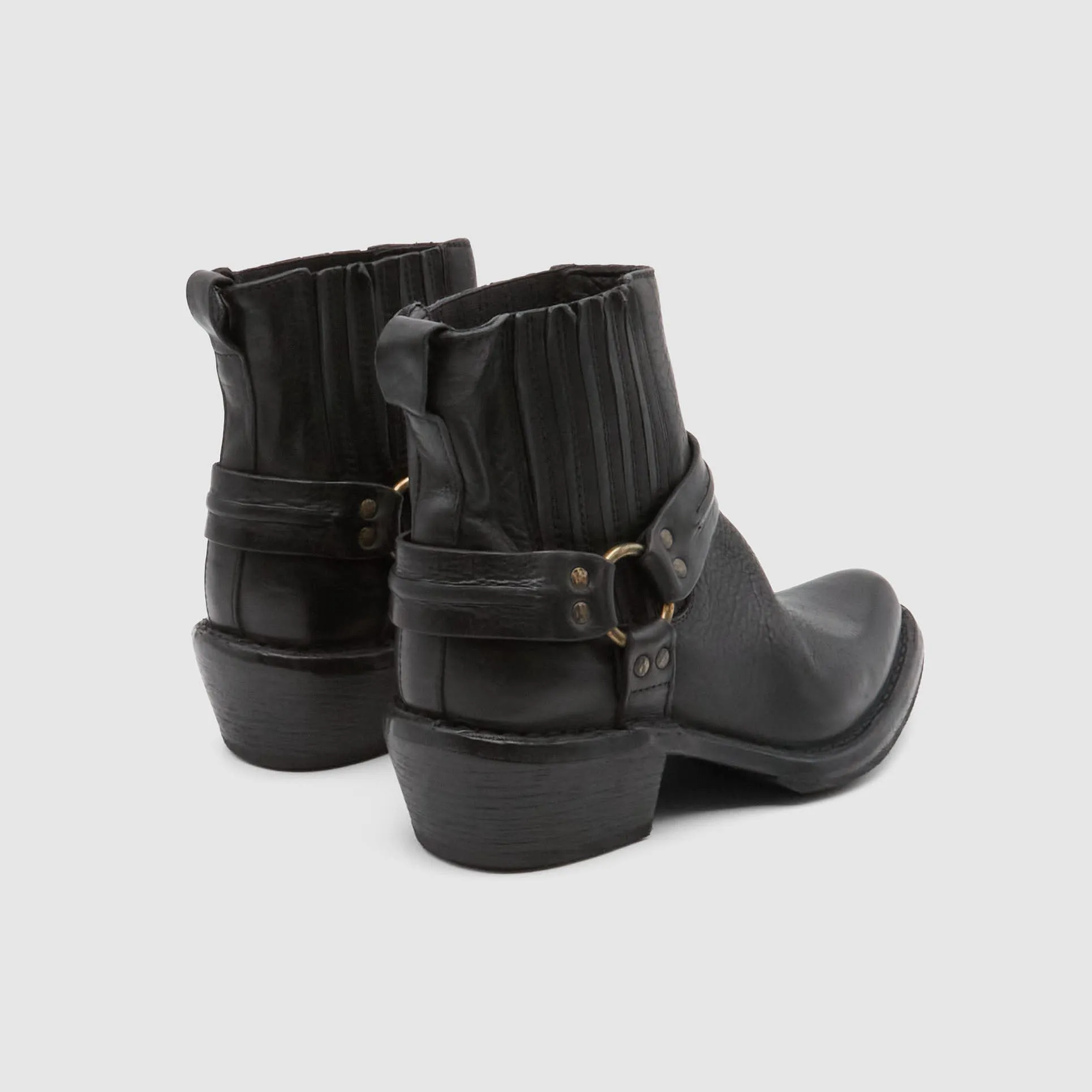 Moma Ladies Biker Harness Low Boots sold by DeeCee style product image thumbnail 3