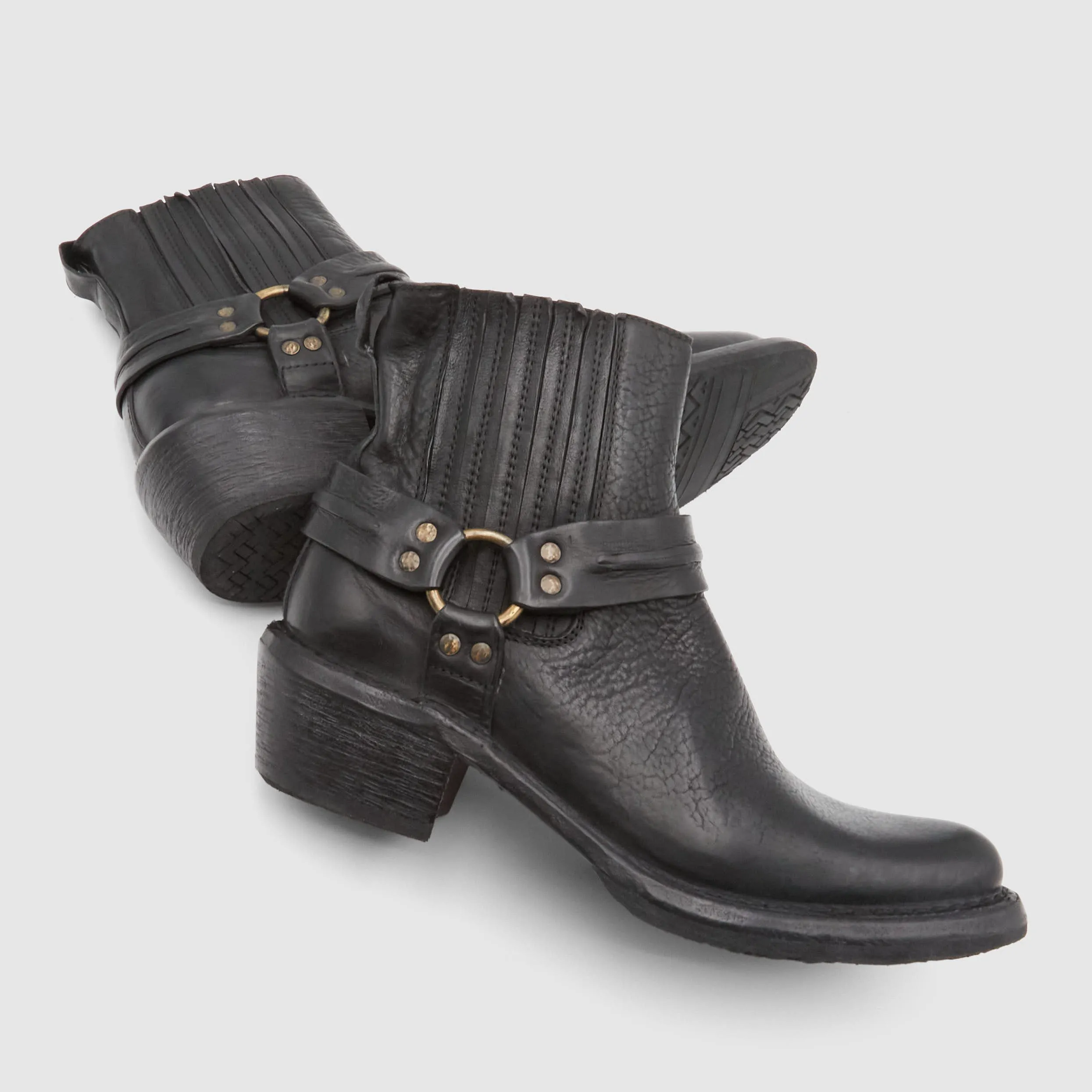 Moma Ladies Biker Harness Low Boots sold by DeeCee style product image thumbnail 5