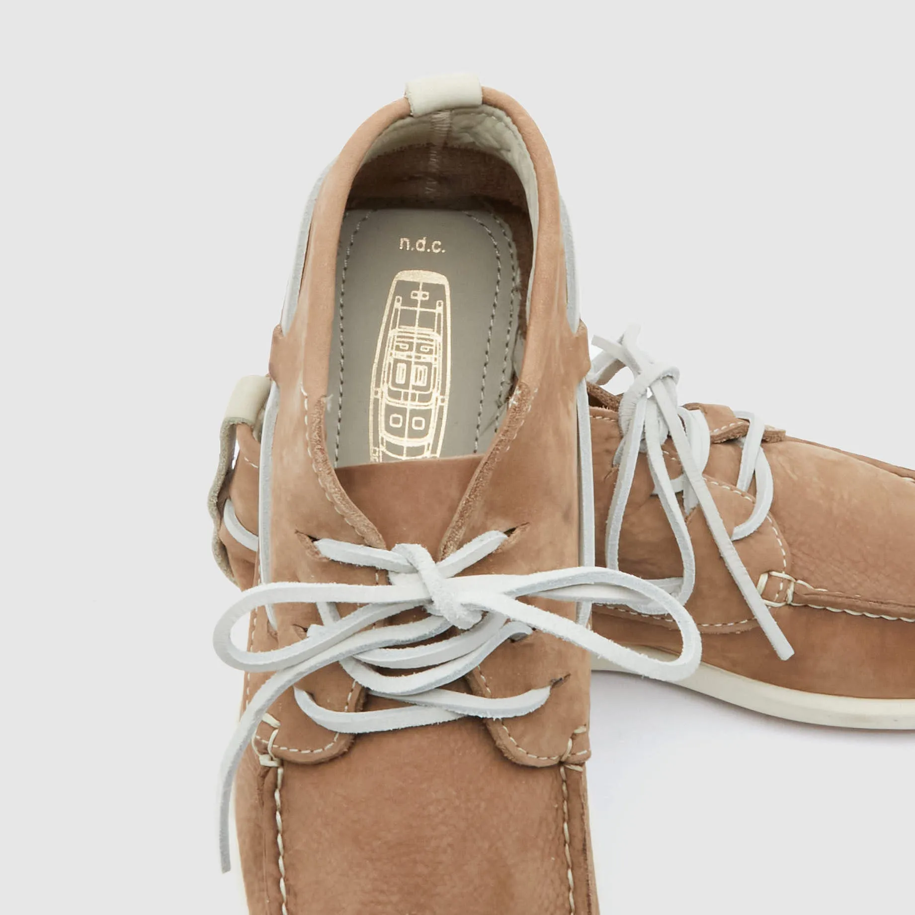 n.d.c. made by hand Alithia High Nubuk Boat Shoes sold by DeeCee style product image thumbnail 4