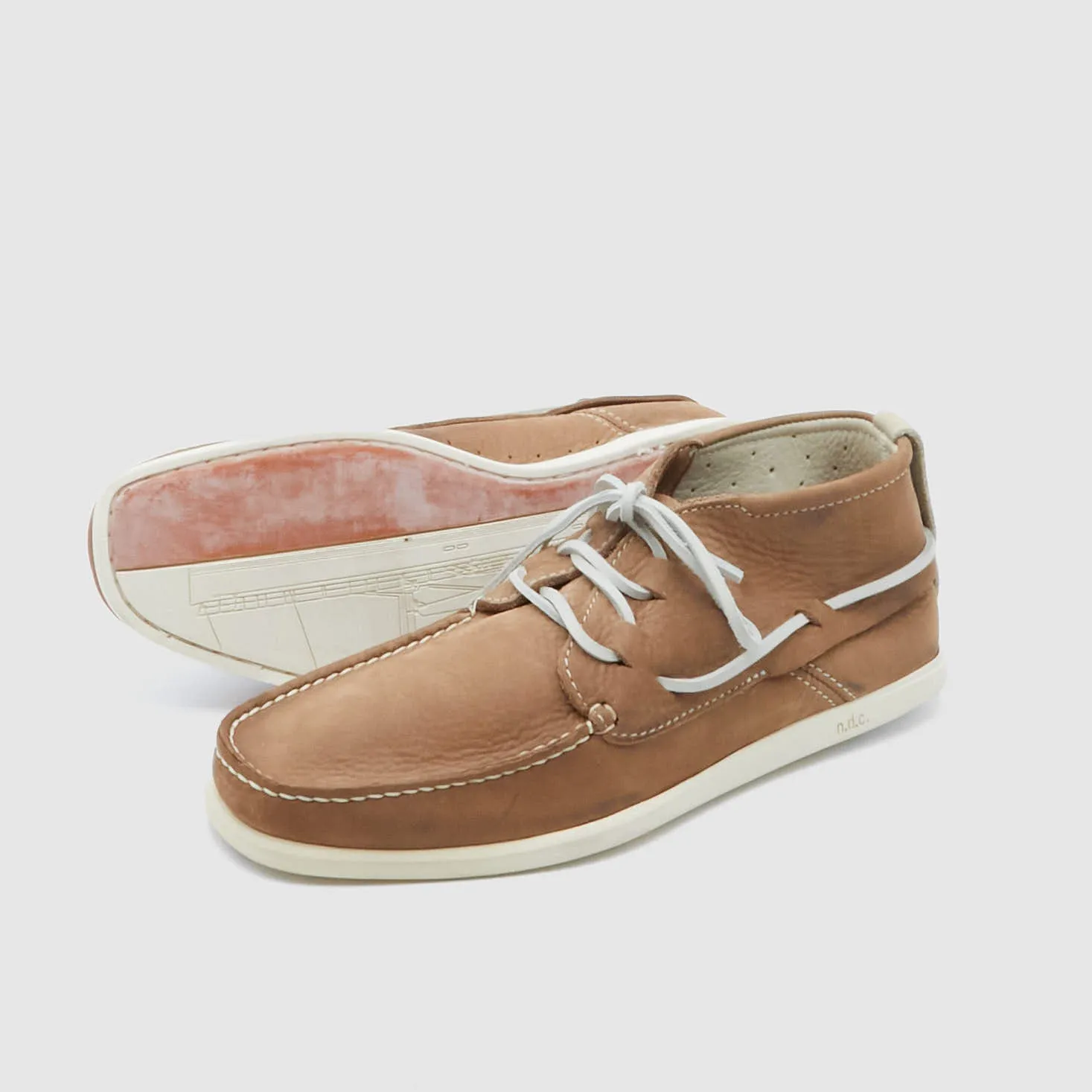 n.d.c. made by hand Alithia High Nubuk Boat Shoes sold by DeeCee style product image thumbnail 2