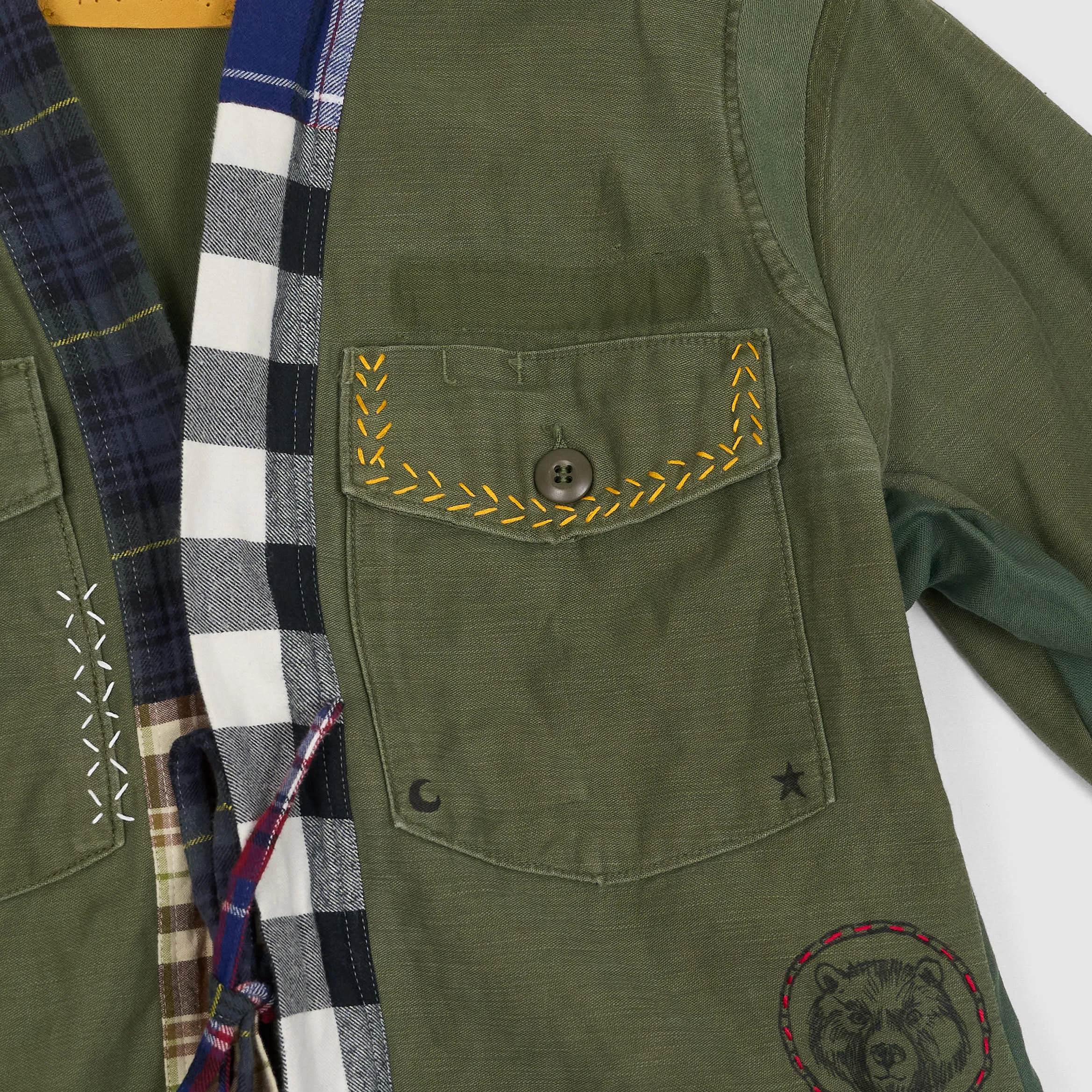 From Muu Army RE- Make Overshirt Kabu Haori Kimono sold by DeeCee style product image thumbnail 5