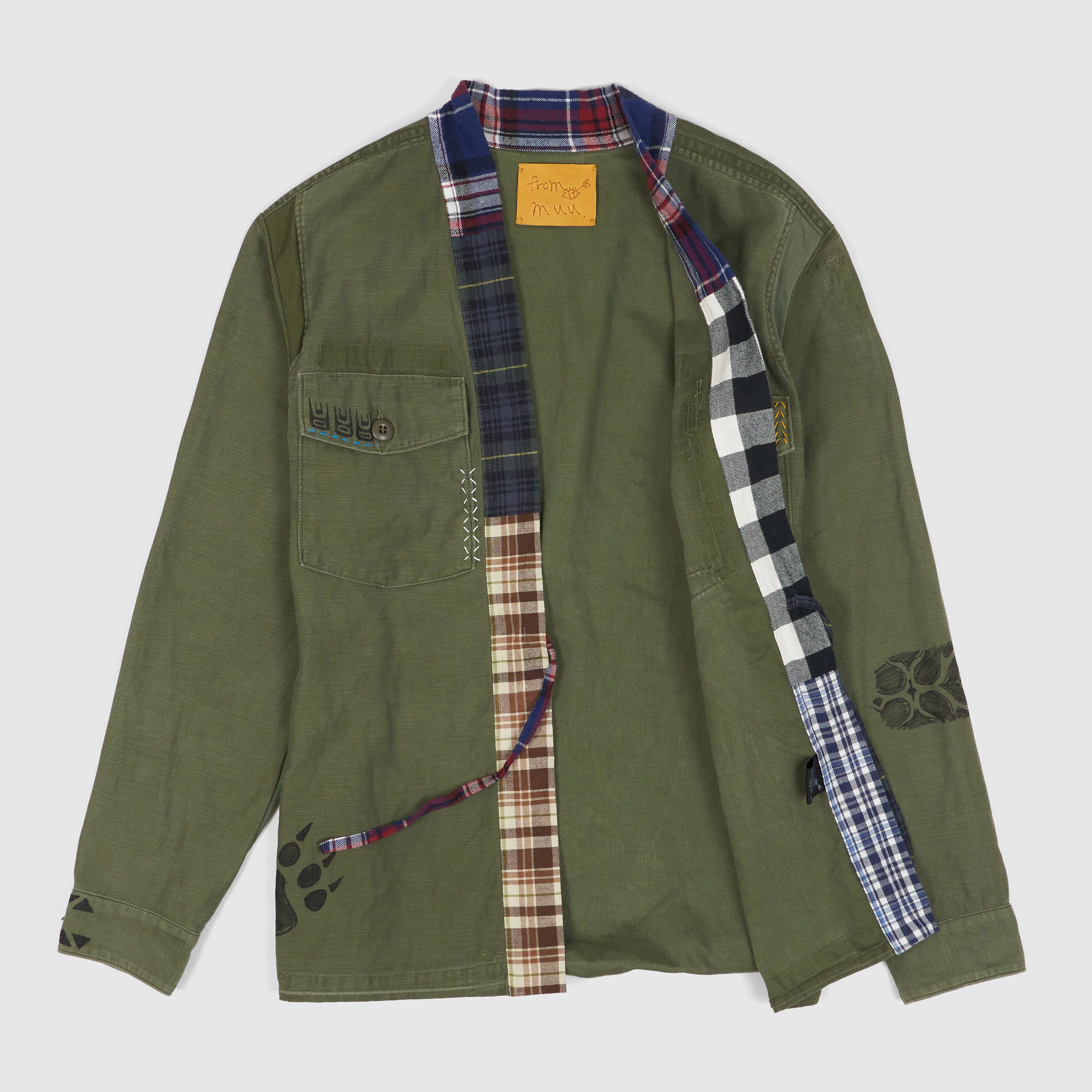 From Muu Army RE- Make Overshirt Kabu Haori Kimono sold by DeeCee style product image thumbnail 2