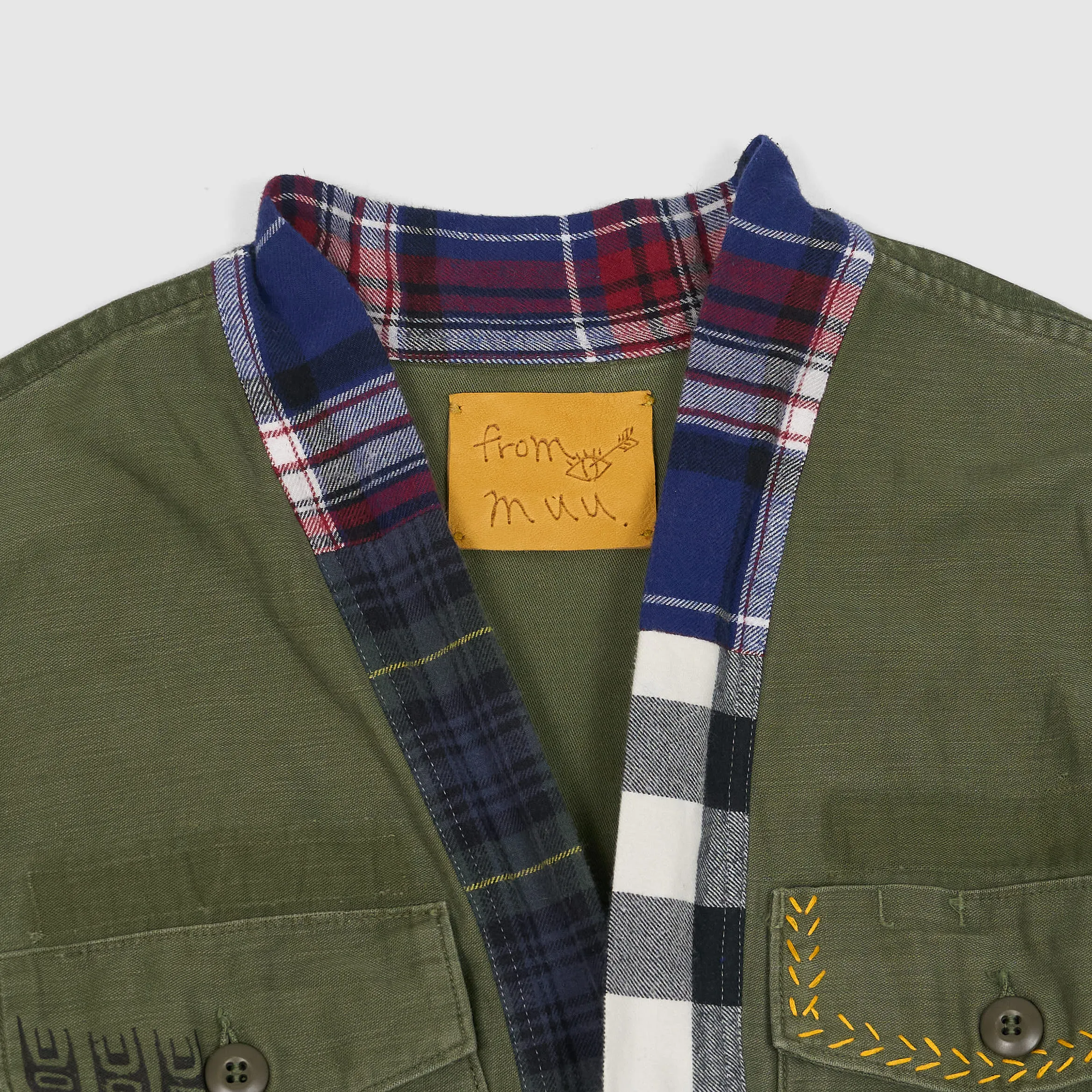 From Muu Army RE- Make Overshirt Kabu Haori Kimono sold by DeeCee style product image thumbnail 4