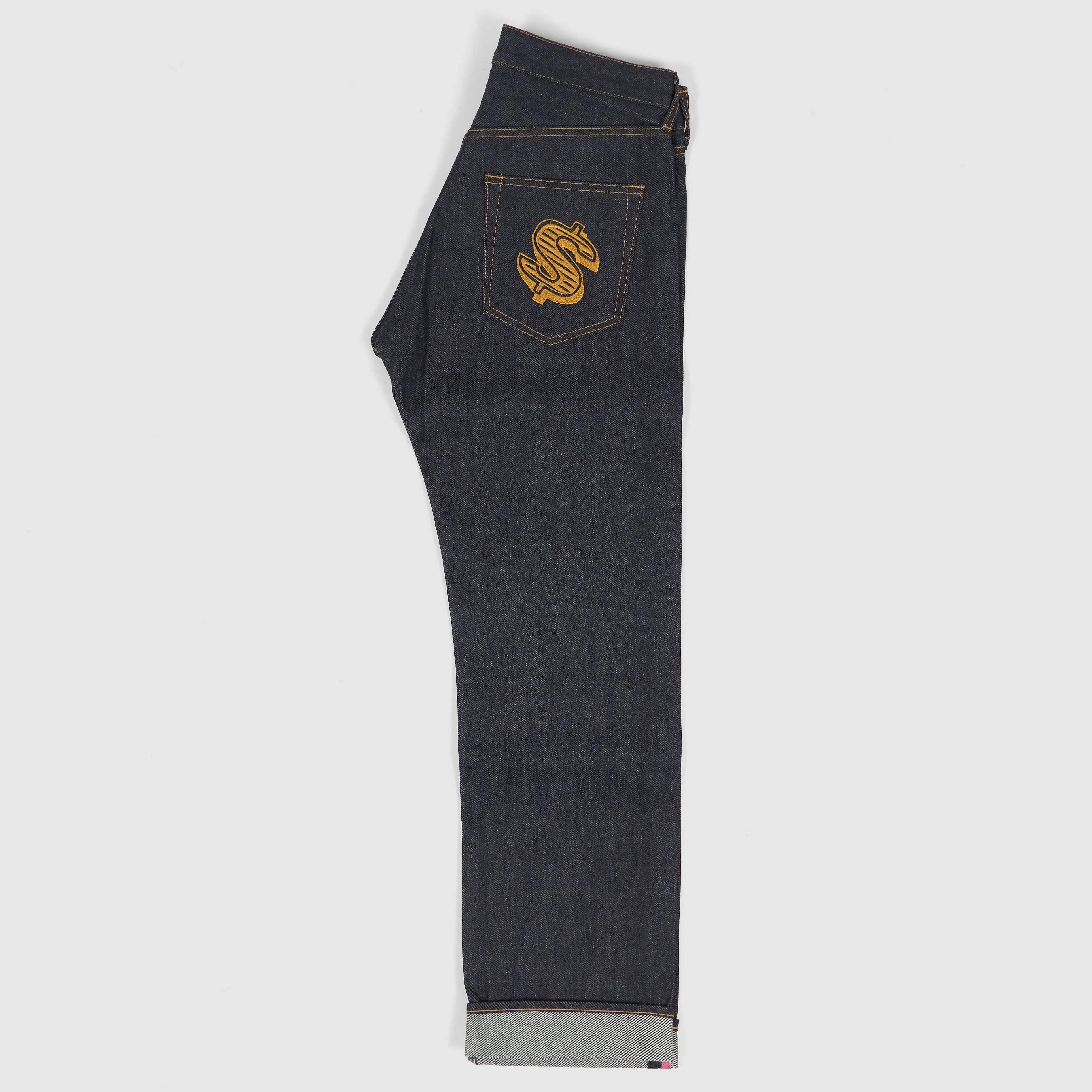 Billionaire Boys Club Indigo Diamant Gold Dollar Jeans sold by DeeCee style product image thumbnail 2