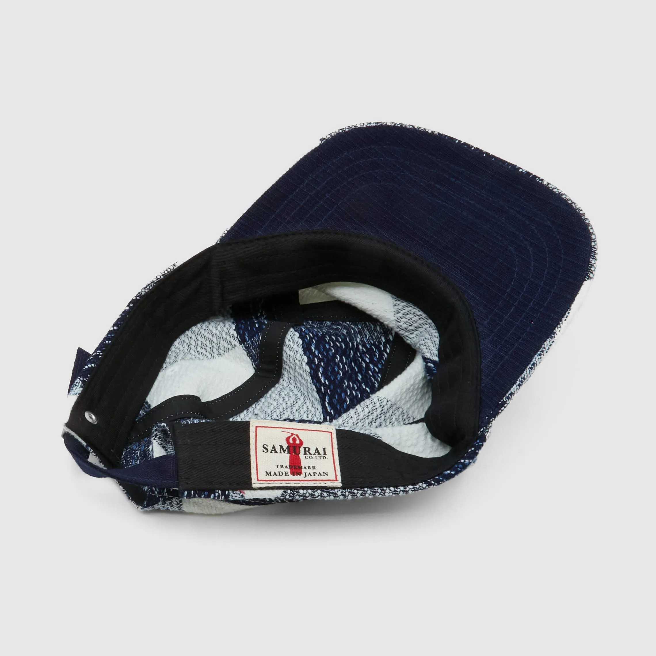 Samurai Jeans Natural Indigo Dyed PlaidJet KC Cap sold by DeeCee style product image thumbnail 5