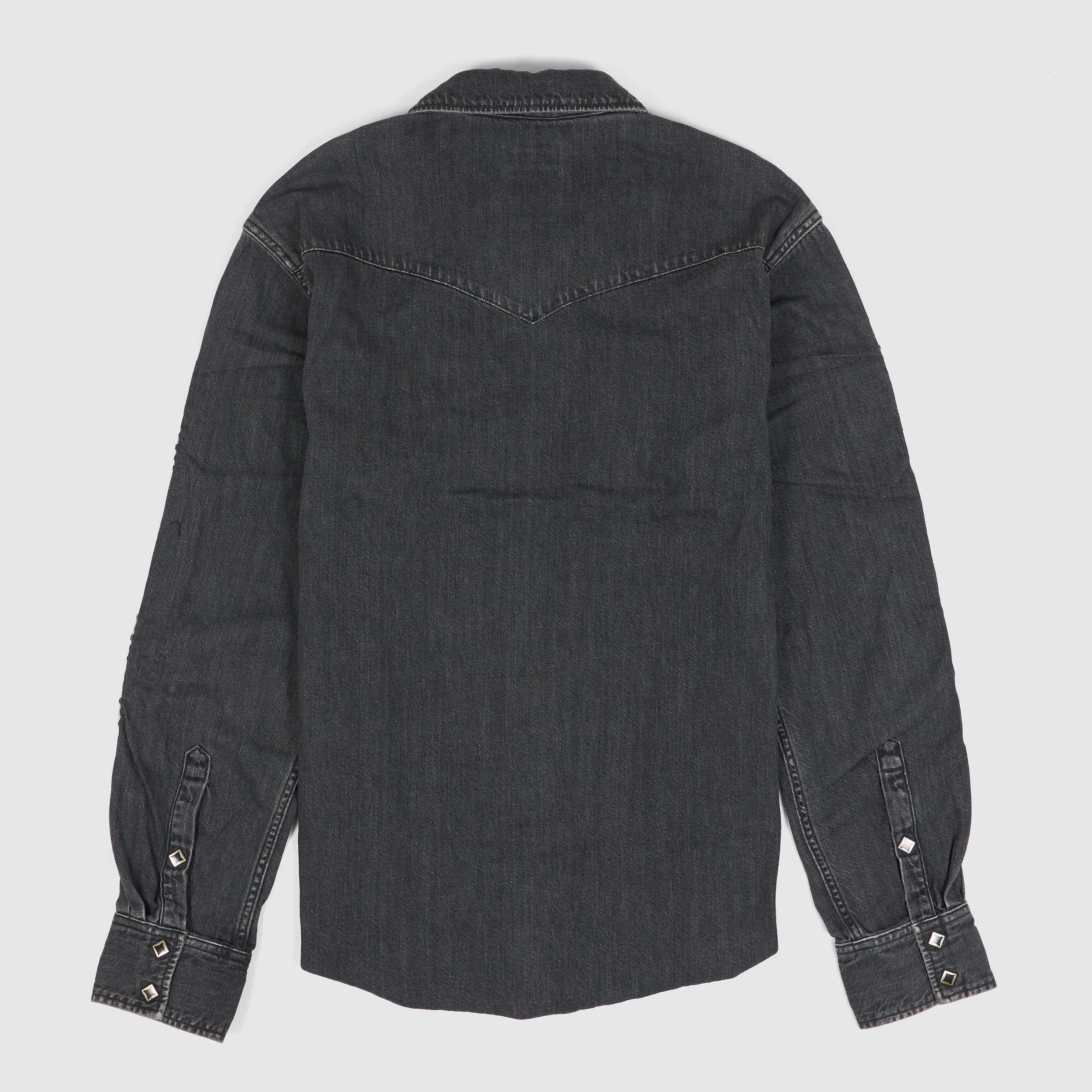 Kapital Kountry Western Shirt Black Denim 8oz. (Studs Remake) sold by DeeCee style product image thumbnail 2