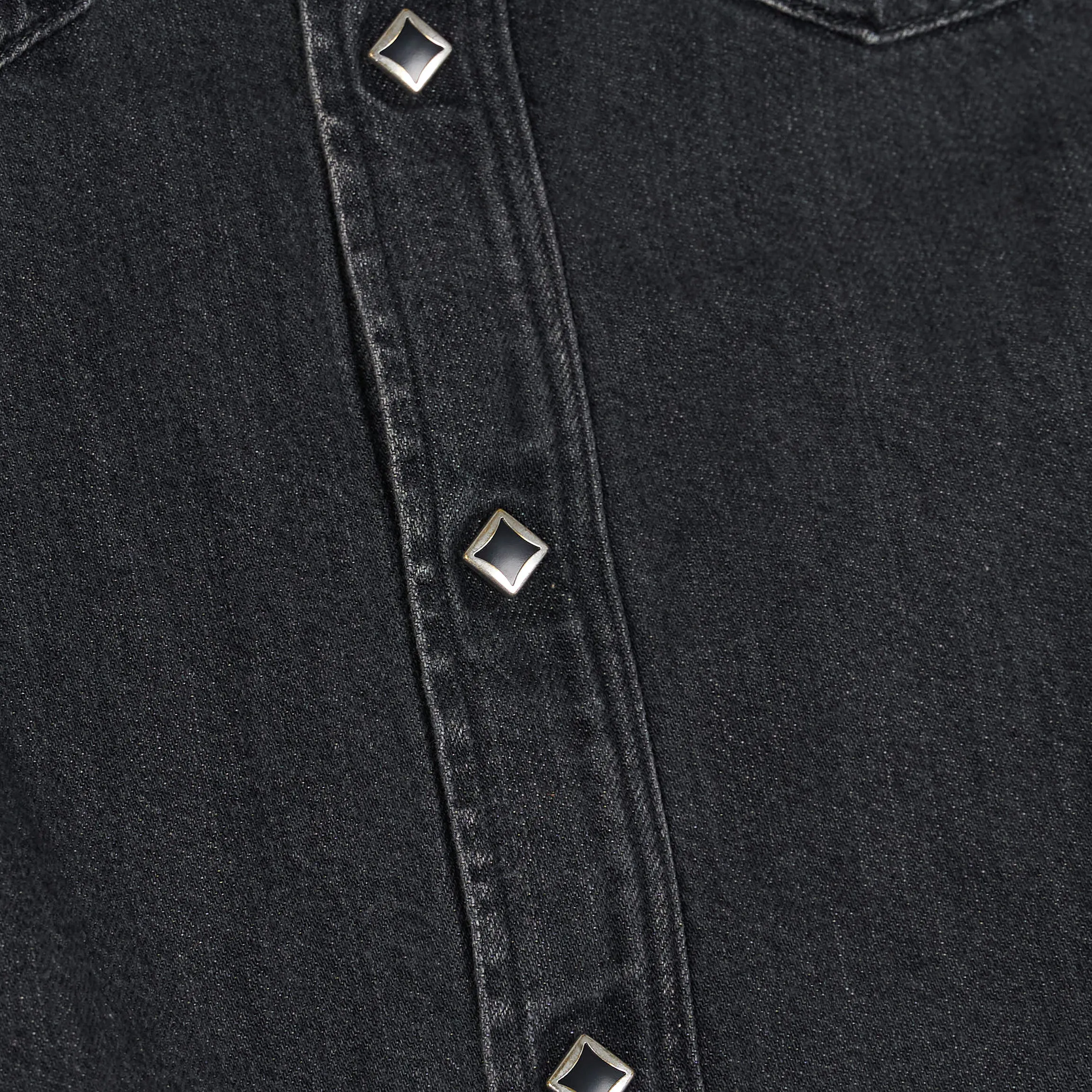 Kapital Kountry Western Shirt Black Denim 8oz. (Studs Remake) sold by DeeCee style product image thumbnail 5