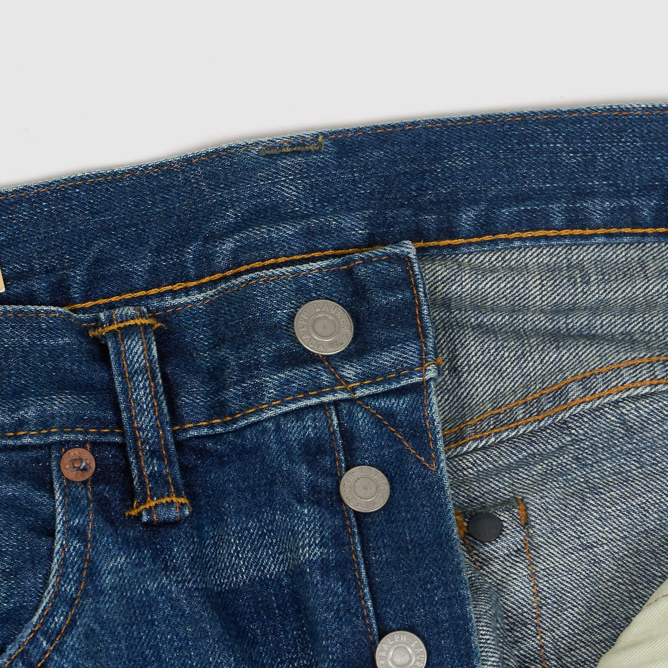 Double RL East West 5-Pocket Denim Slim Selvage Jeans sold by DeeCee style product image thumbnail 5