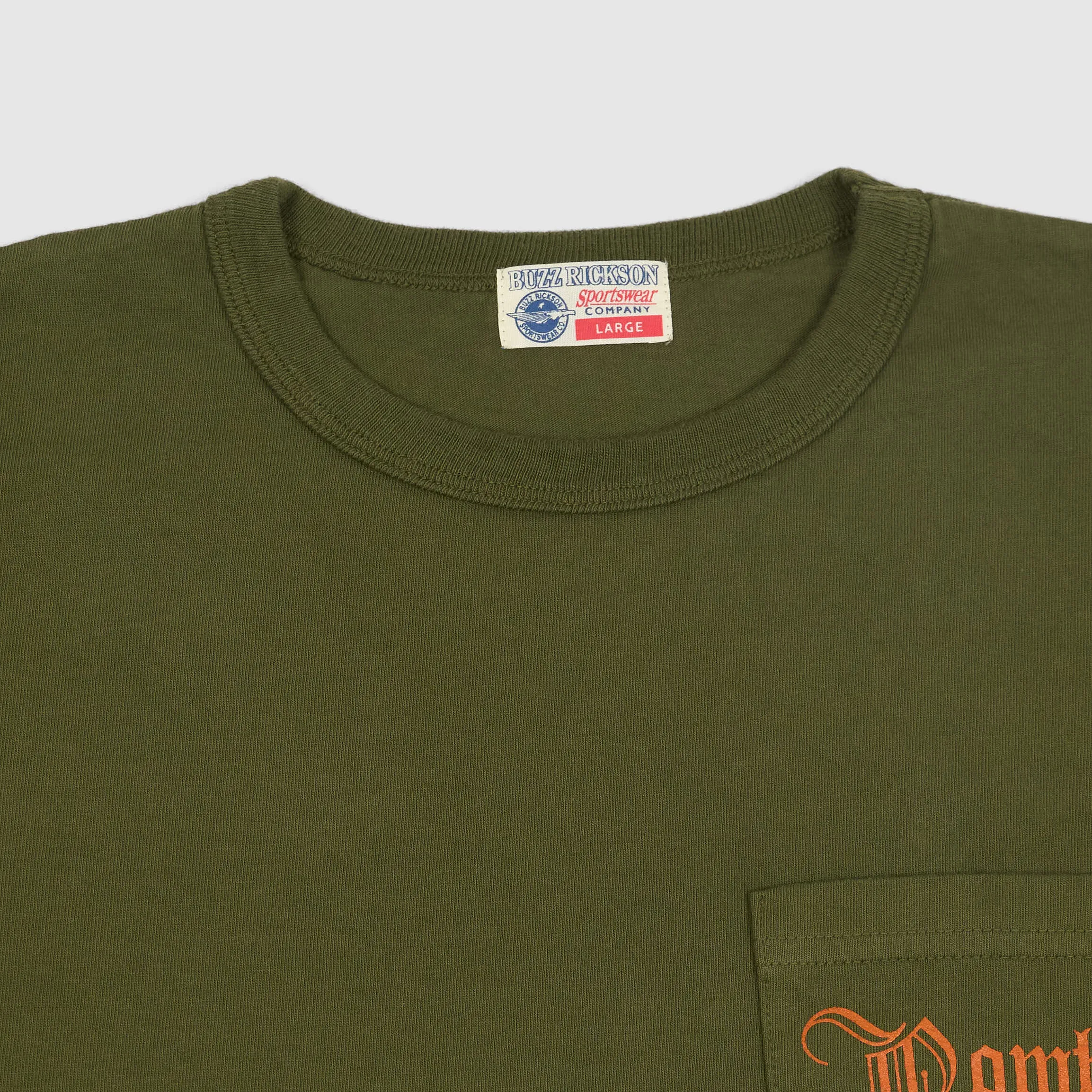 Buzz Rickson's Bomber Barons Crew Neck T-Shirt sold by DeeCee style product image thumbnail 4