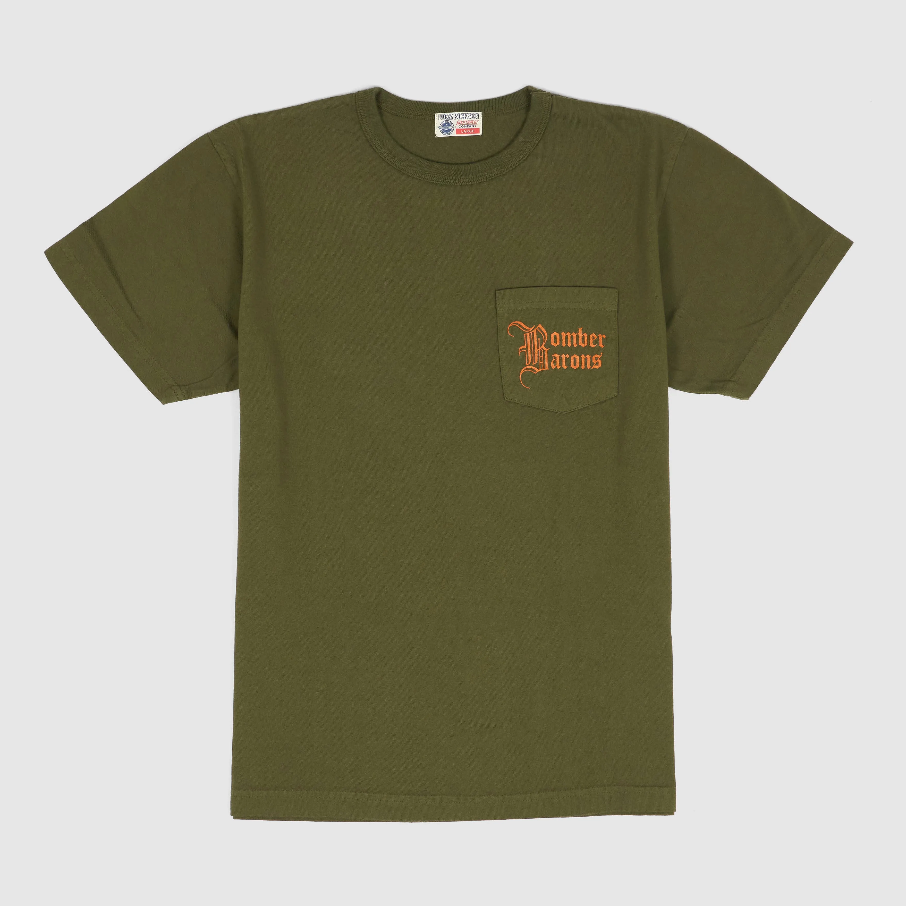 Buzz Rickson's Bomber Barons Crew Neck T-Shirt sold by DeeCee style product image thumbnail 3