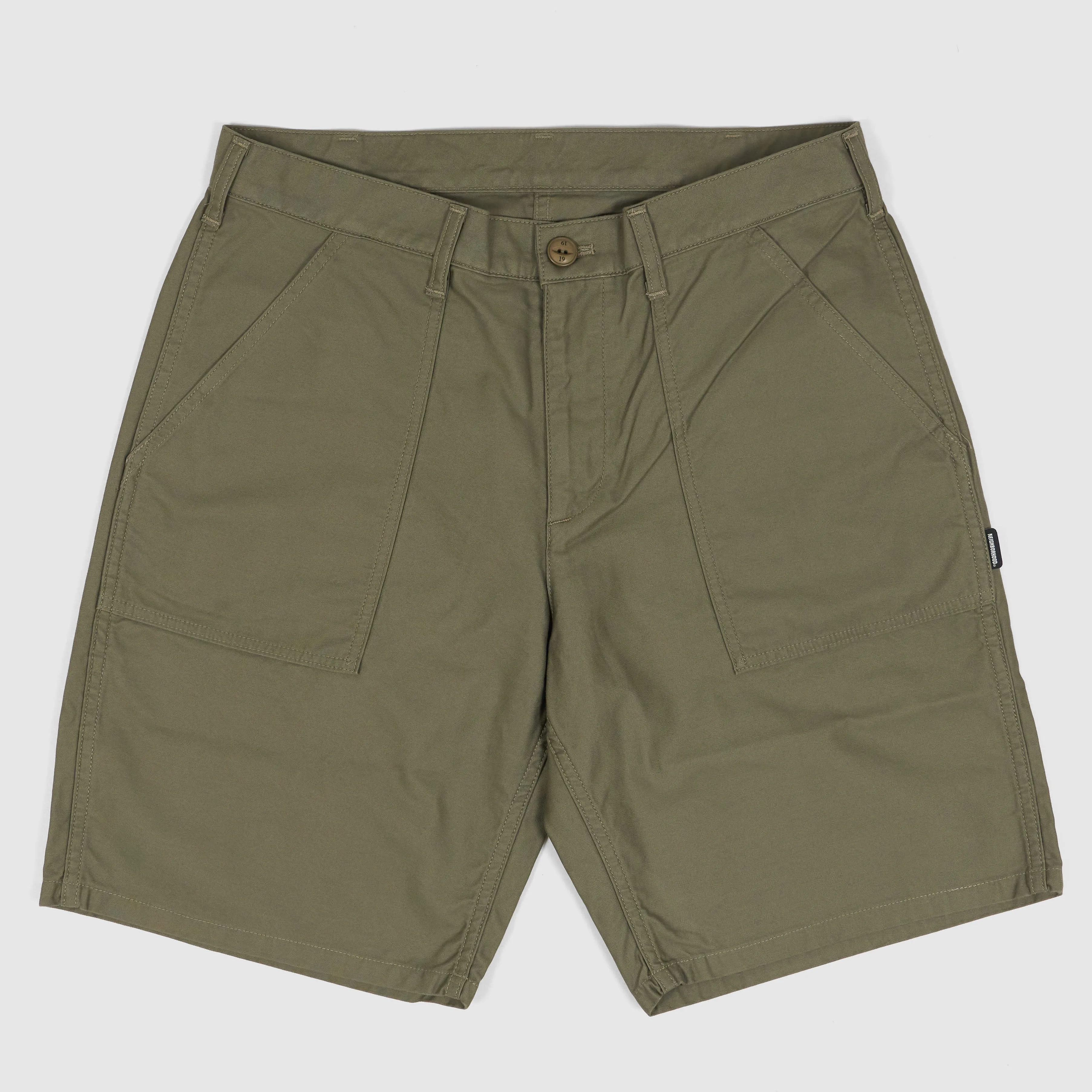 Neighborhood Fatigue Baker Cotton Bermuda Shorts sold by DeeCee style