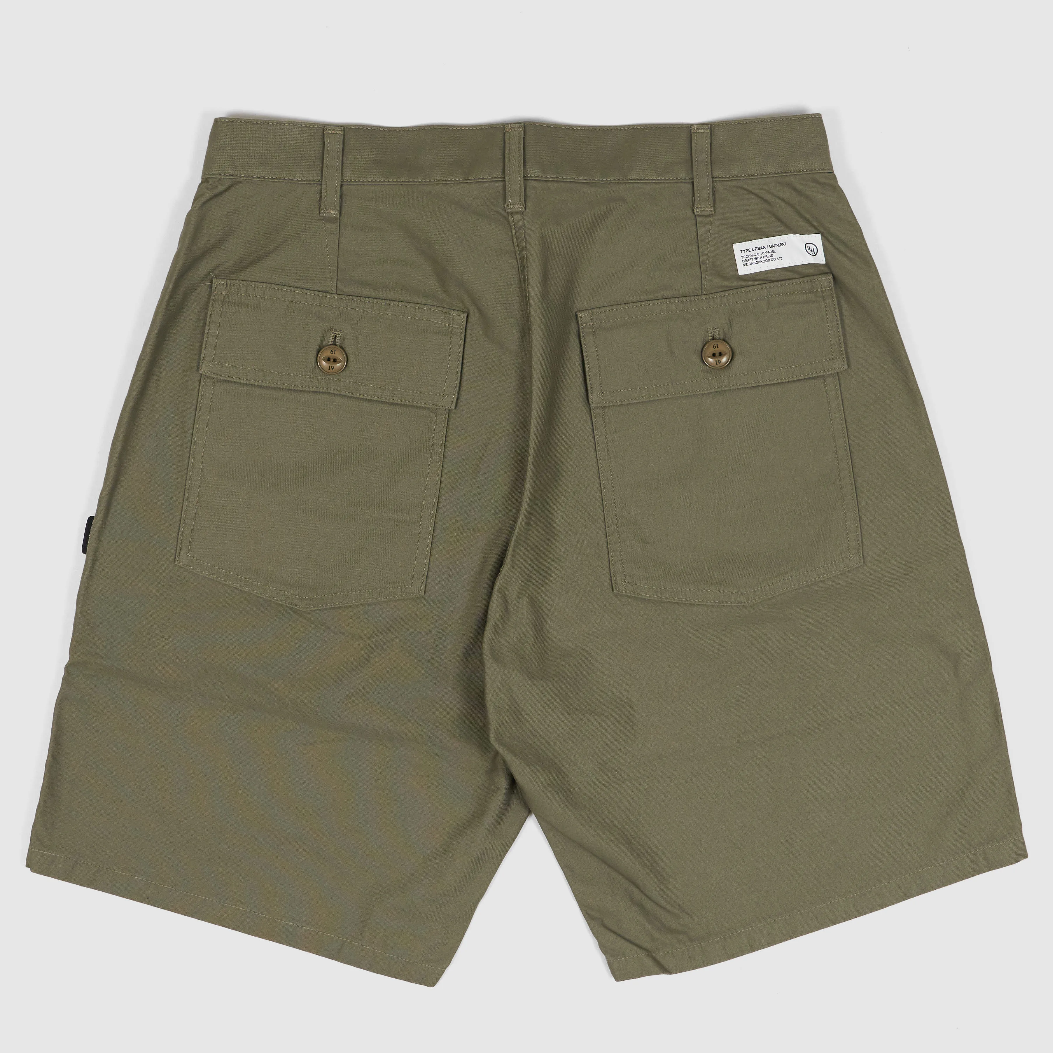 Neighborhood Fatigue Baker Cotton Bermuda Shorts sold by DeeCee style product image thumbnail 2