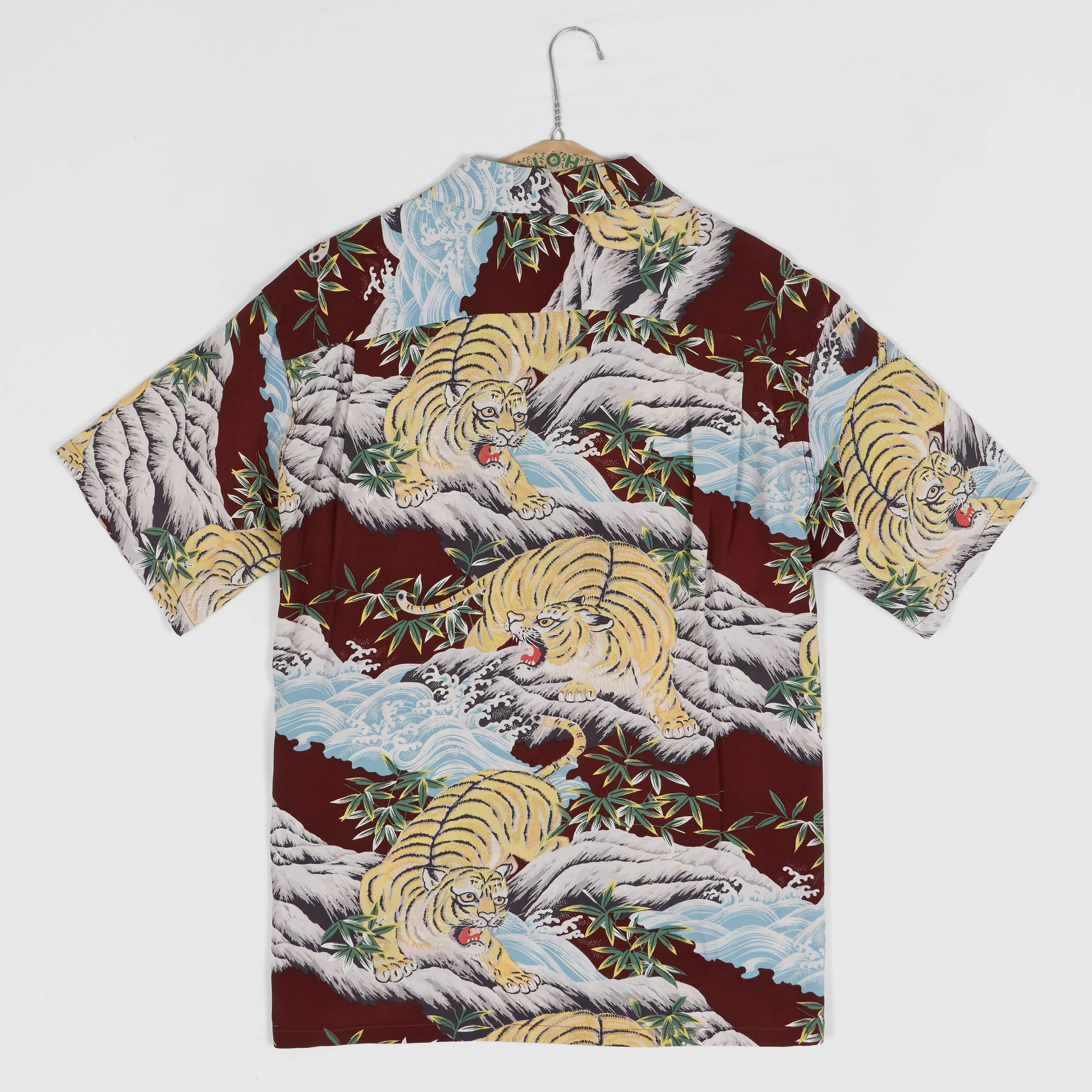 Sun Surf Short Sleeve Hawaiian Fighting Tiger Shirt sold by DeeCee style product image thumbnail 2