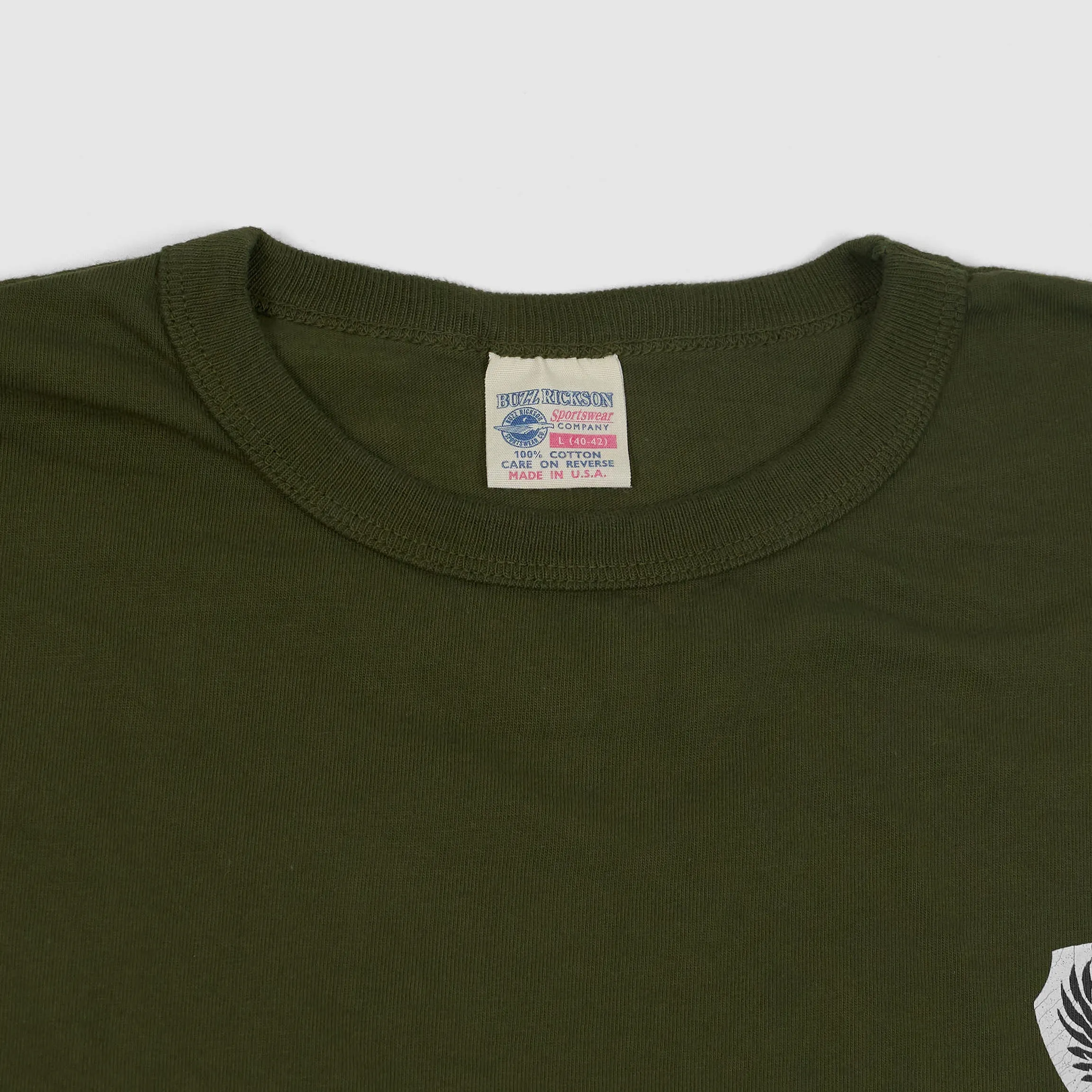 Buzz Rickson's Bridge Busters Crew Neck T-Shirt sold by DeeCee style product image thumbnail 4