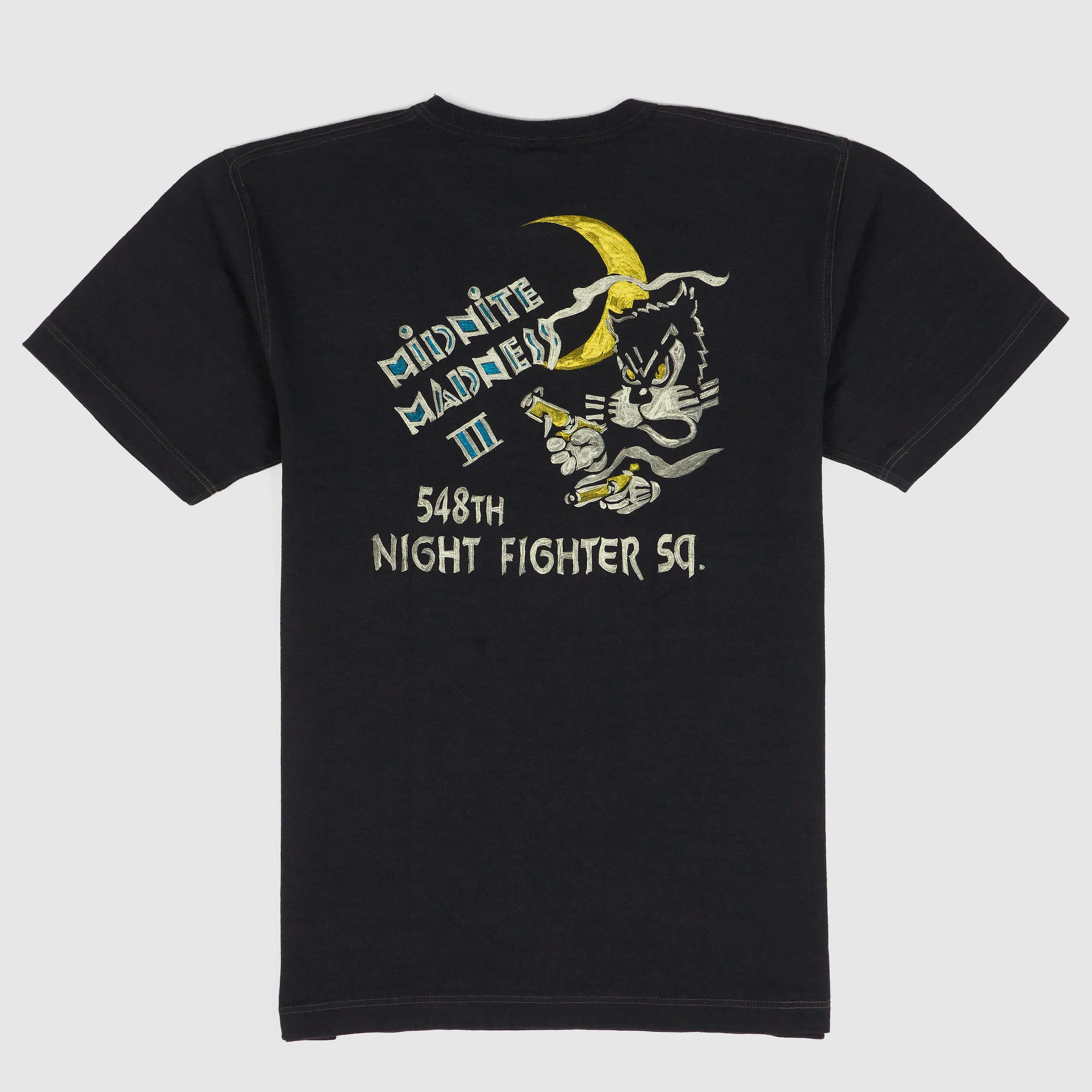 Buzz Rickson's Night Fighter Crew Neck T-Shirt sold by DeeCee style product image thumbnail 4