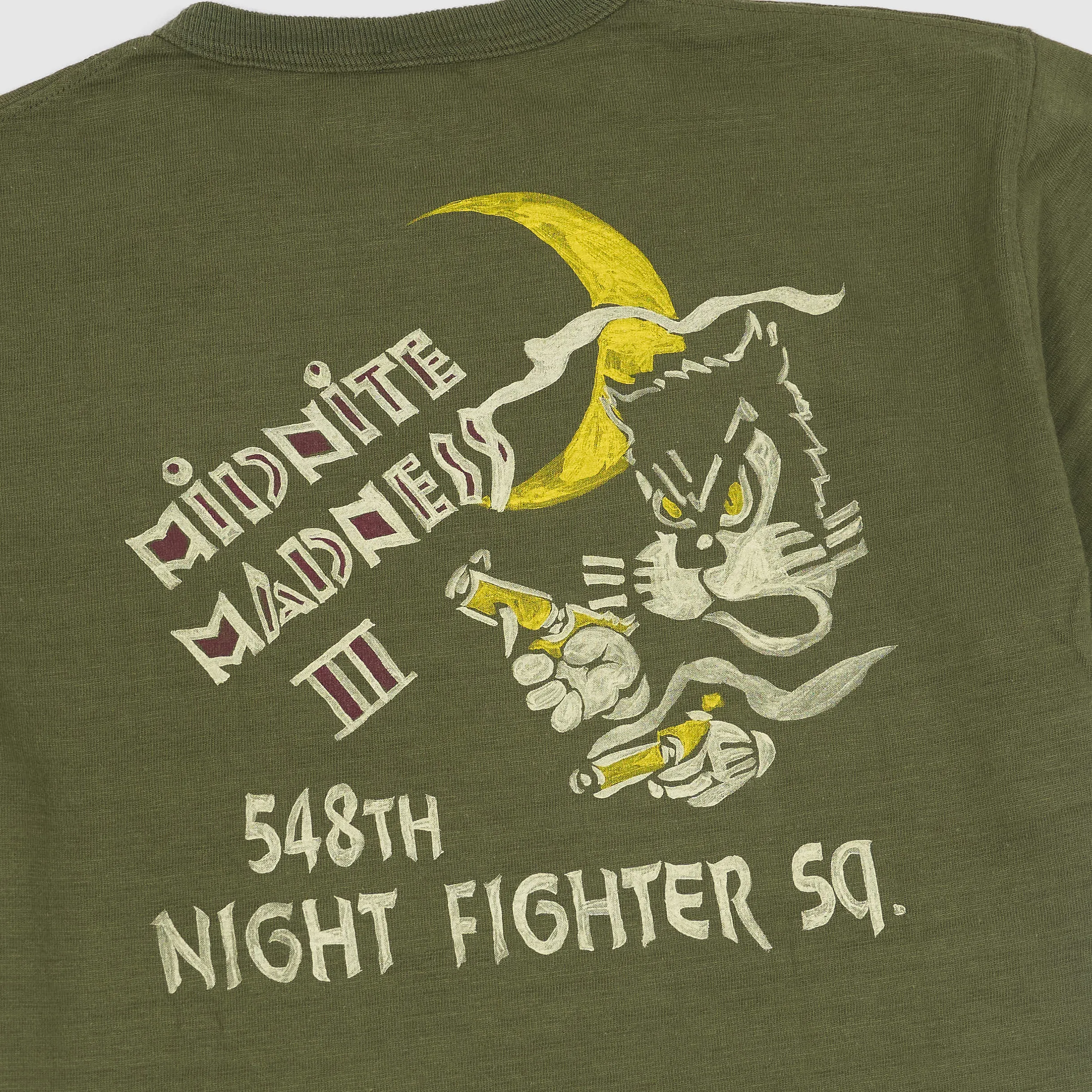 Buzz Rickson's Night Fighter Crew Neck T-Shirt sold by DeeCee style product image thumbnail 5