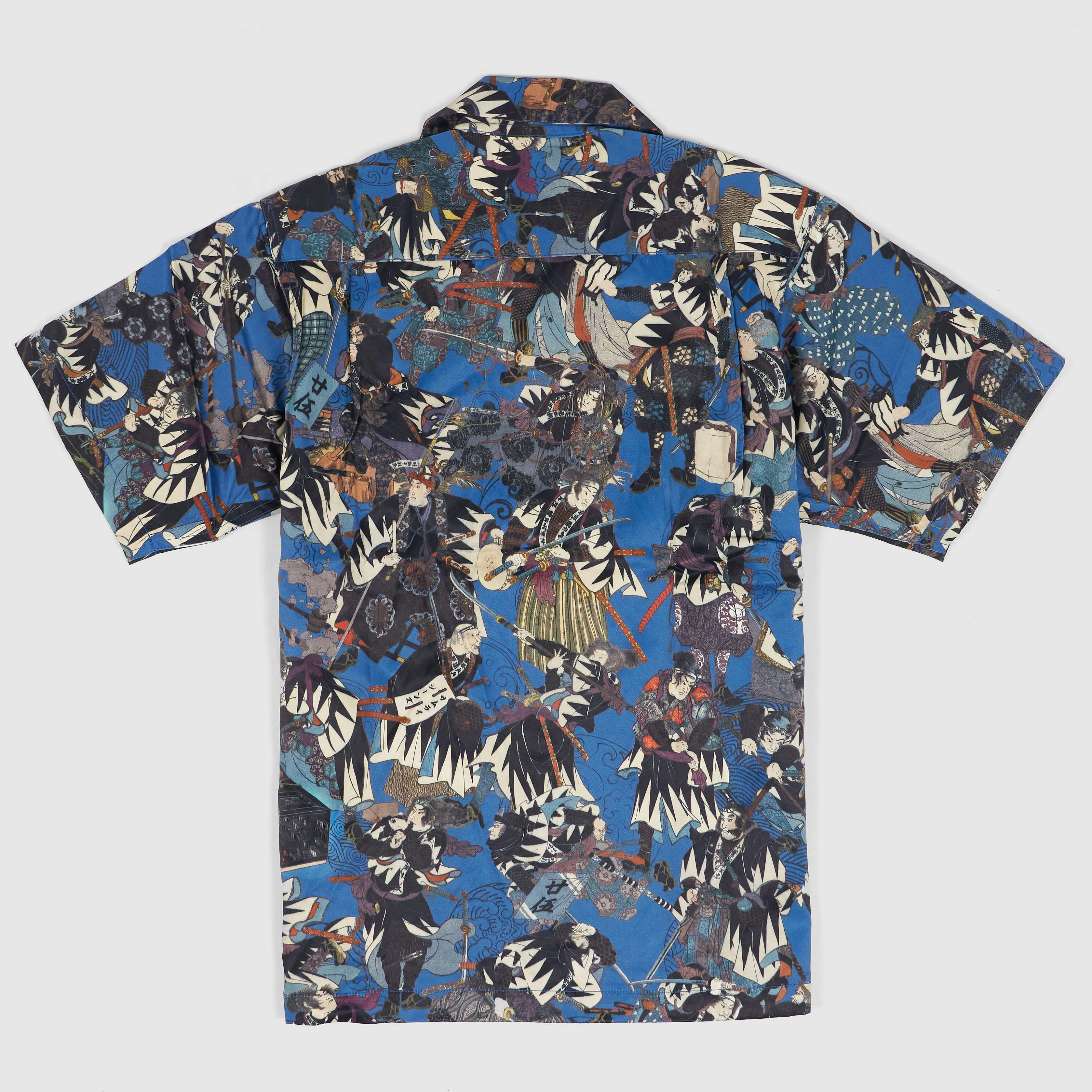 Samurai Jeans 25th. Anniversary Japanes Fighter Hawaiian Shirt sold by DeeCee style product image thumbnail 2