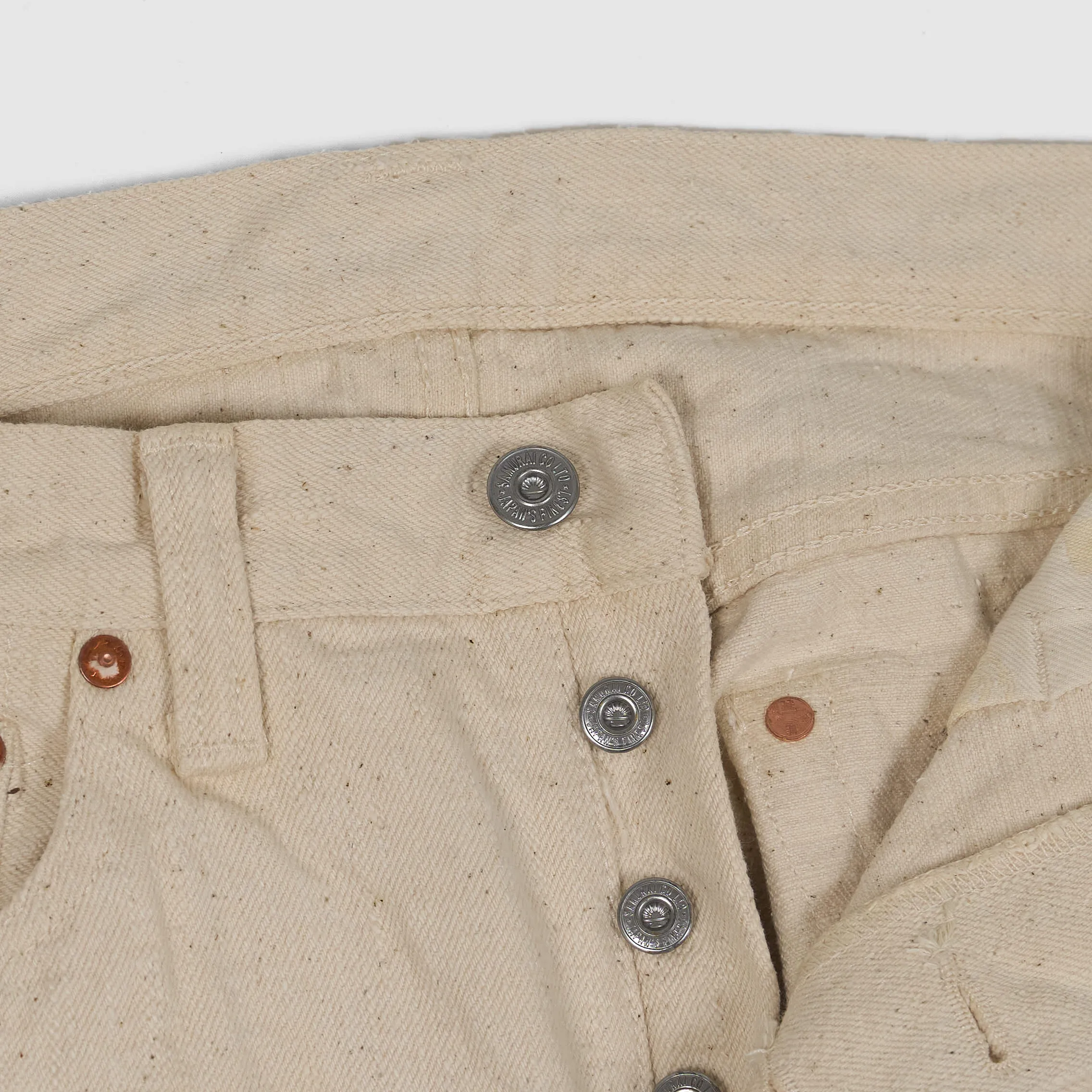 Samurai Jeans 5P Selvage Natural Denim "S710SC-KI" Cotton Project 18oz sold by DeeCee style product image thumbnail 4