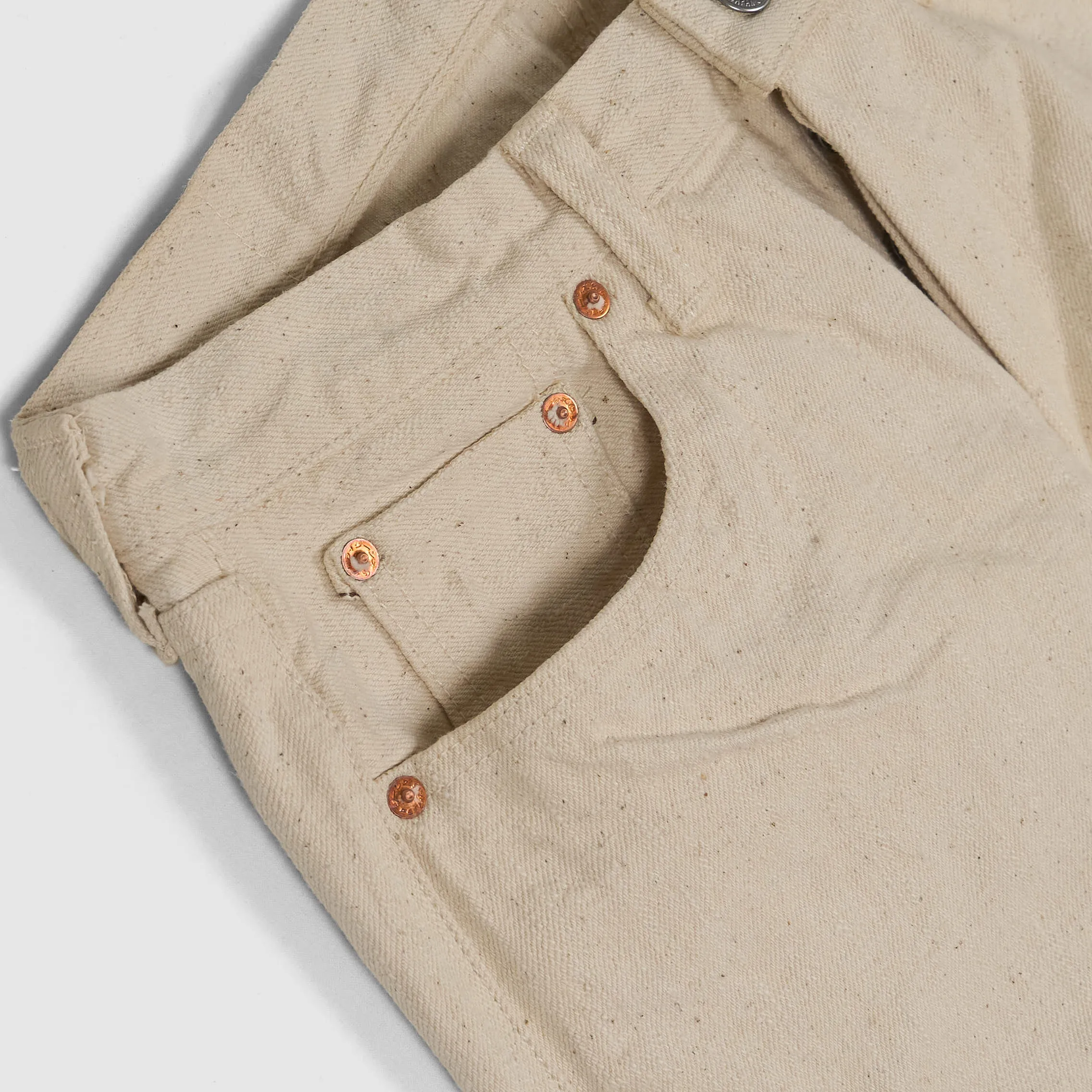 Samurai Jeans 5P Selvage Natural Denim "S710SC-KI" Cotton Project 18oz sold by DeeCee style product image thumbnail 5