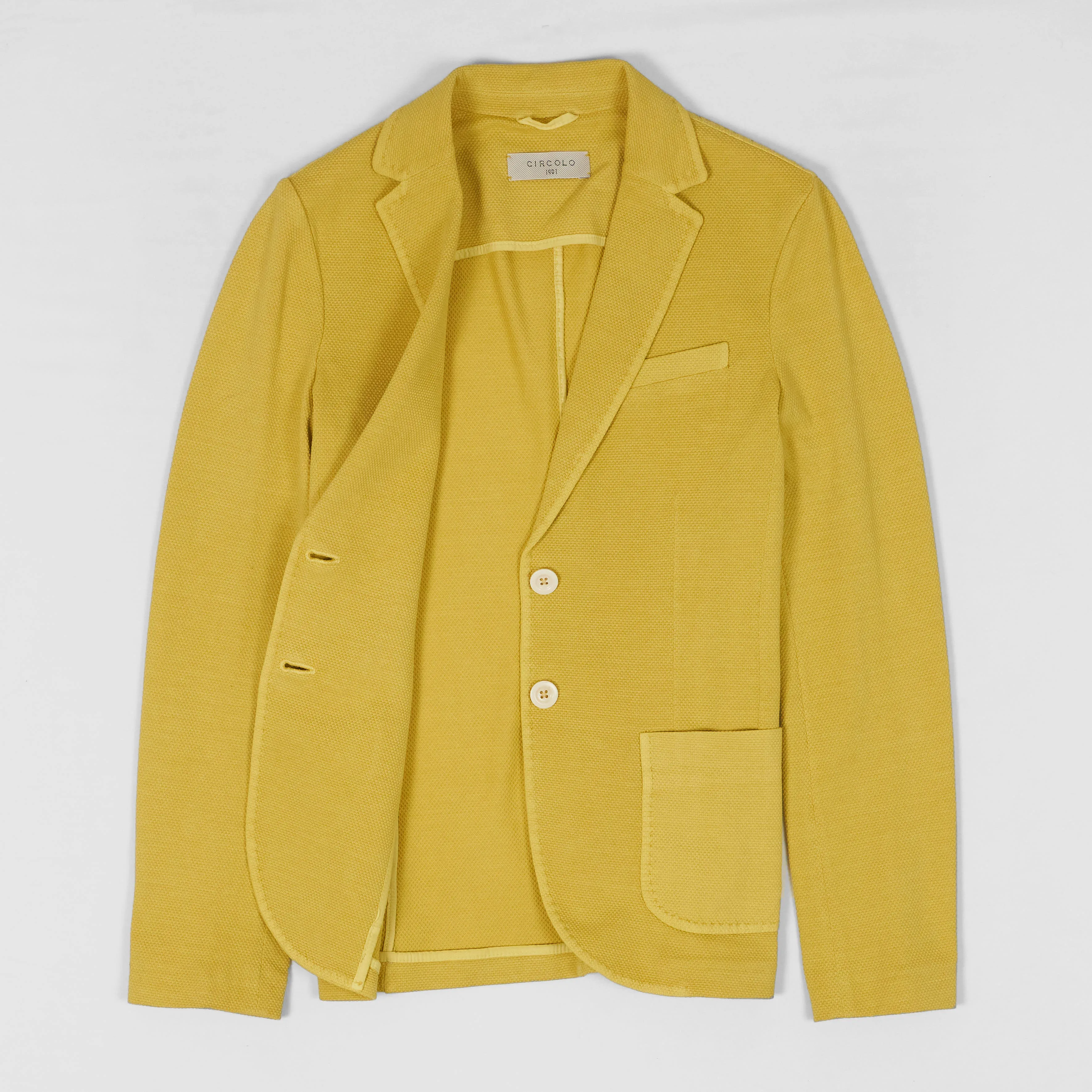 Circolo 1901 Ladies 2-Button Cotton Jersey Blazer sold by DeeCee style product image thumbnail 2